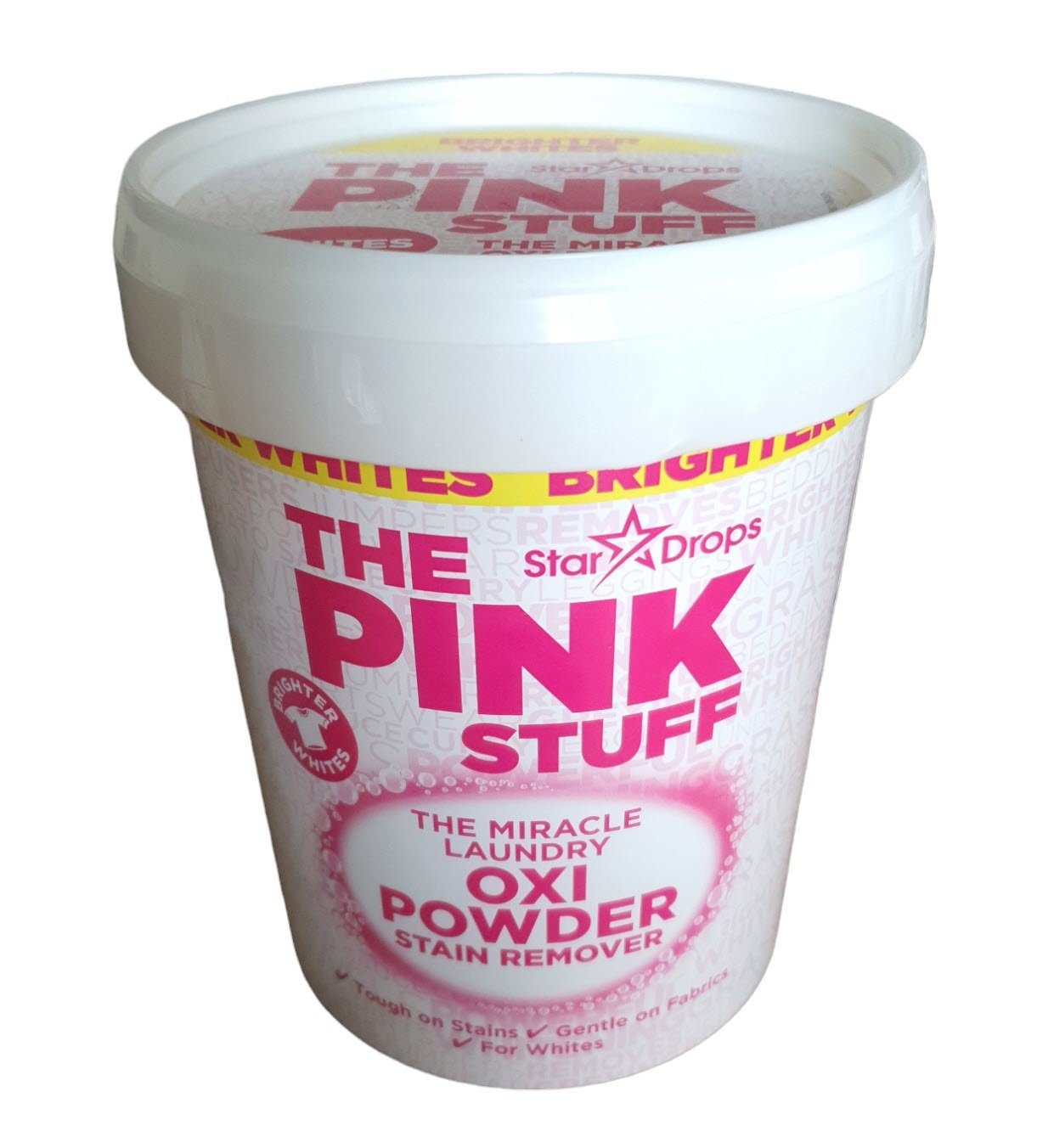 1 Stuff The Pink Pink Fleckentferner Powder weiss Stuff kg Fleckenentferner Oxi The