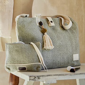 Mirabeau Handtasche Tasche 2er Set Cravanche grün/beige