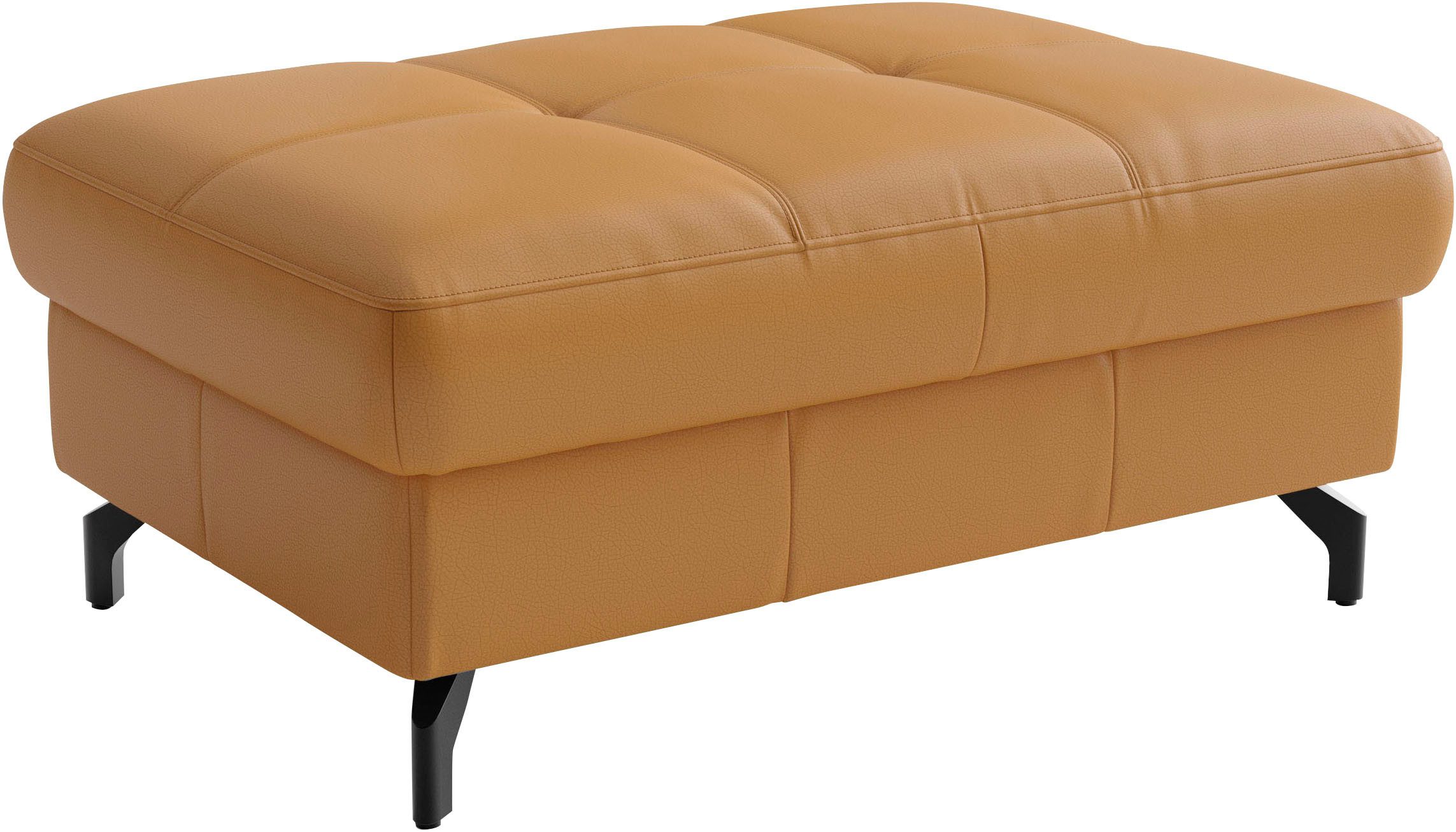 sit&more Polsterhocker Vanity Leder, B: 103 cm