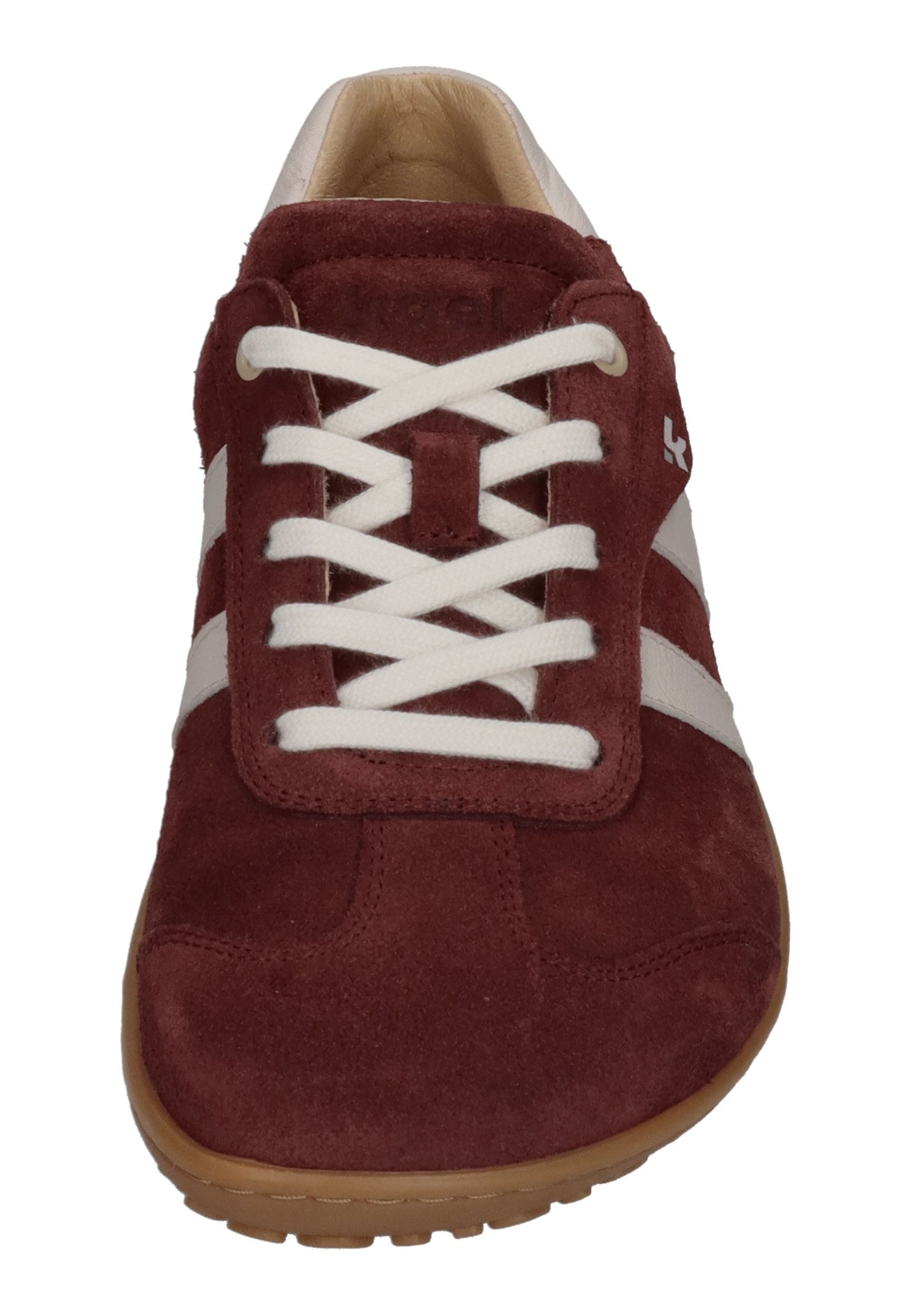 KOEL ILA SUEDE Barfußschuh bordo off white