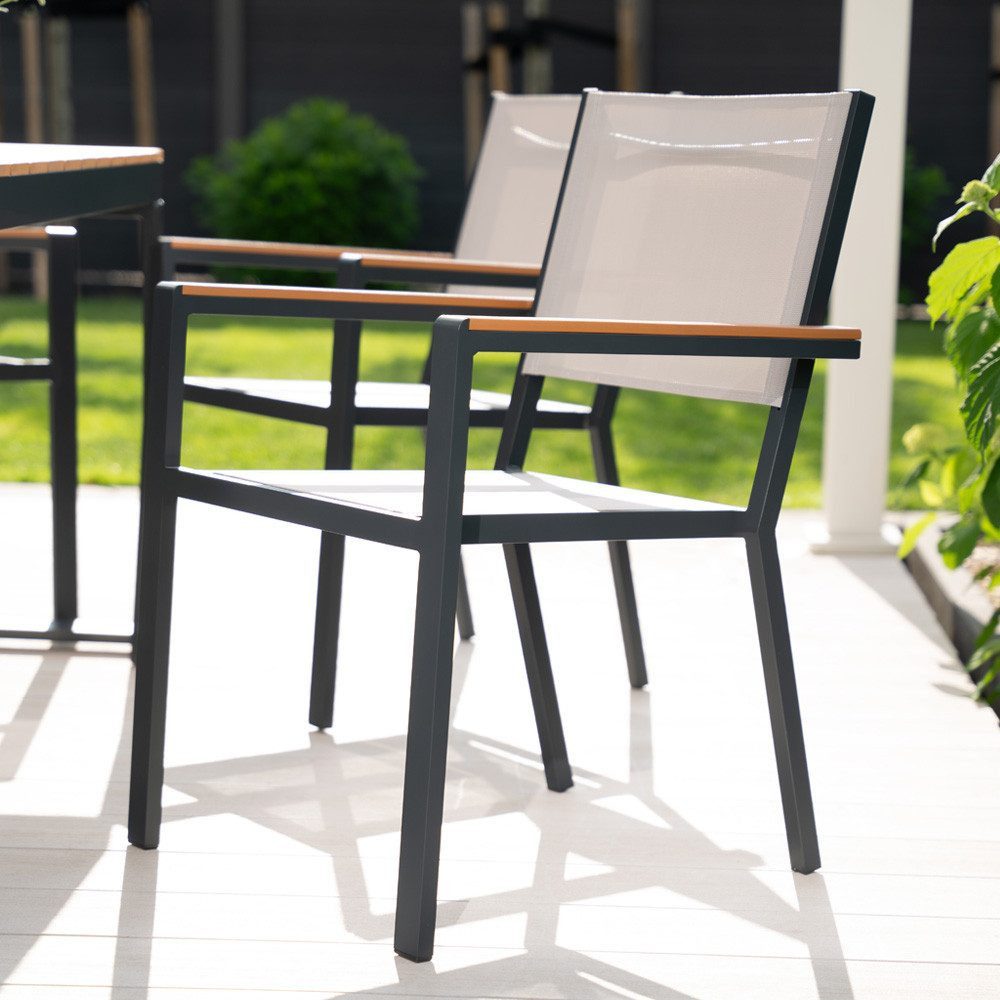 HOME DELUXE Gartenstuhl stapelbar SEDIA - günstig online kaufen