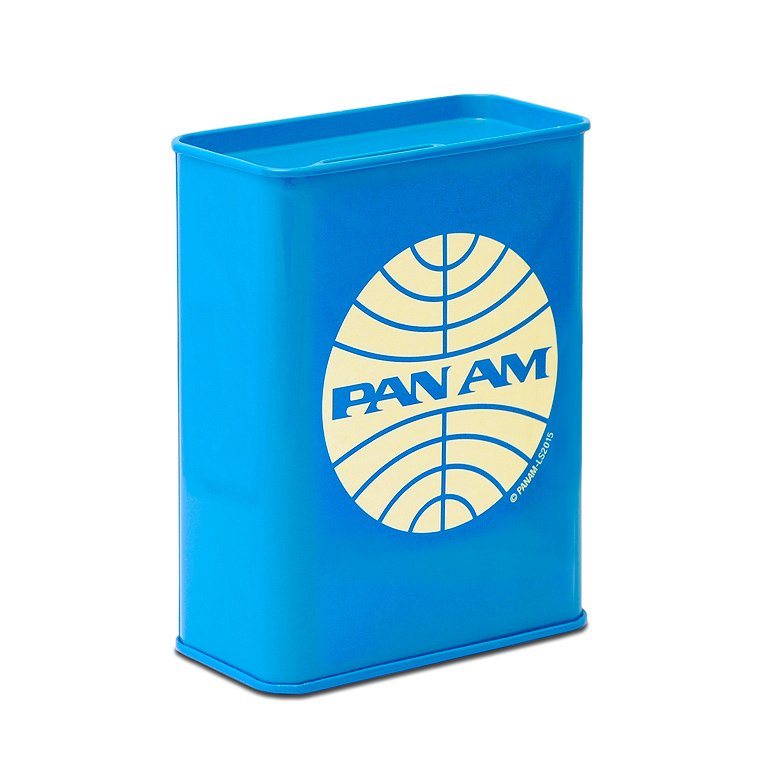 Spardose mit Pan Am-Logo Spardose mit Pan Am-Logo