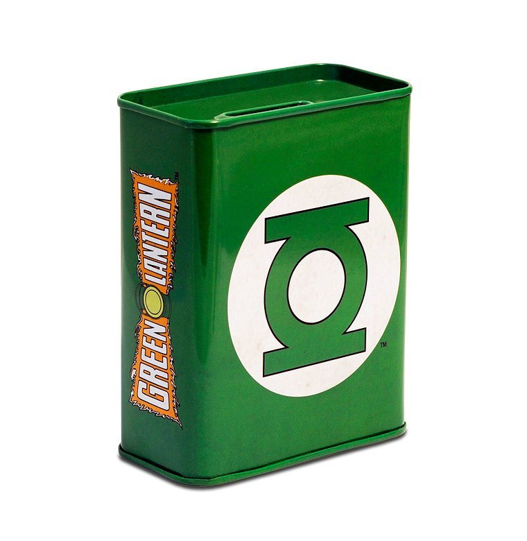 Spardose mit Green Lantern-Logo Spardose mit Green Lantern-Logo