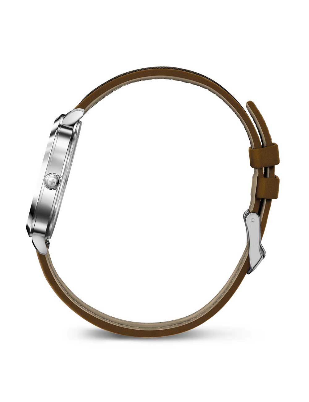Wenger Quarzuhr Wenger 01.1921.106 Herrenuhr Vintage Classic 37mm 5ATM Wenger 01.1921.106 Herrenuhr Vintage Classic 37mm 5ATM