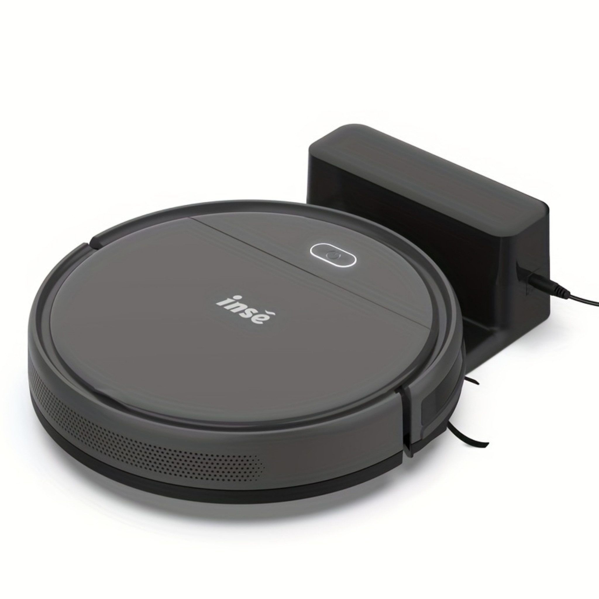 Blossom Saugroboter E3 Plus Staubsauger Roboter mit Wischfunktion, Fernbedienung, 120 min, 9000Pa Staubsauger 3-in-1 System & automatischer Rückkehr Ladestation