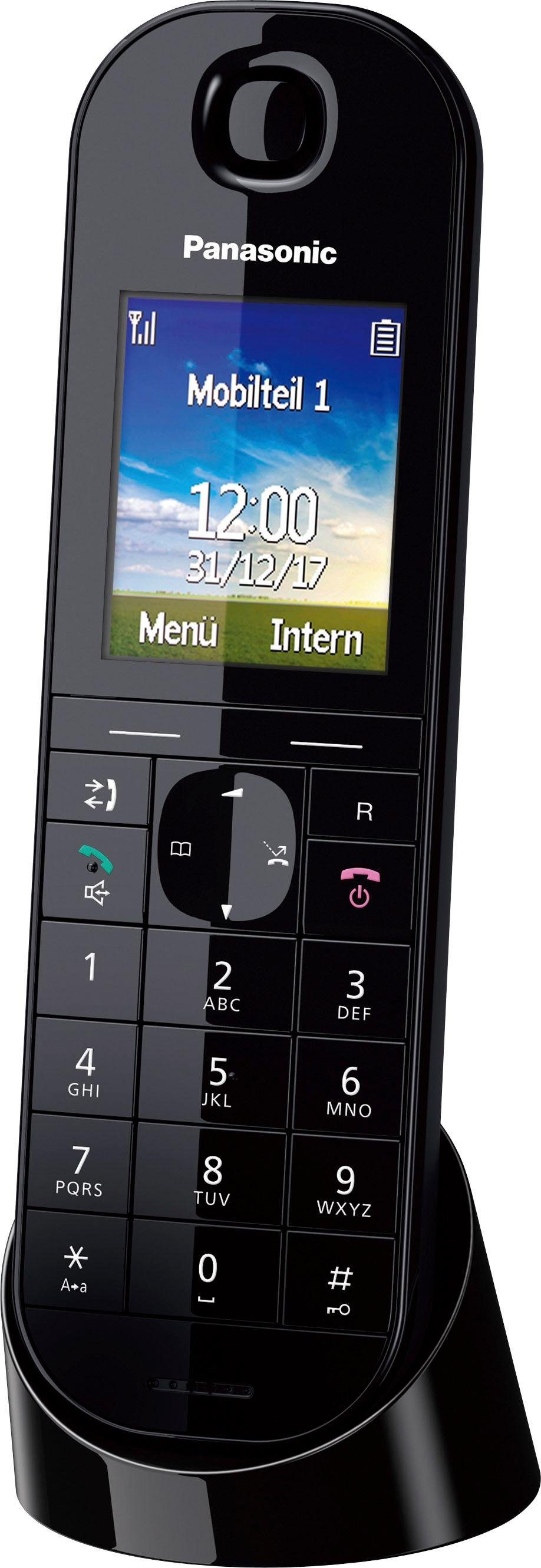 KX-TGQ400 Freisprechen) DECT-Telefon Panasonic (Weckfunktion, Schnurloses