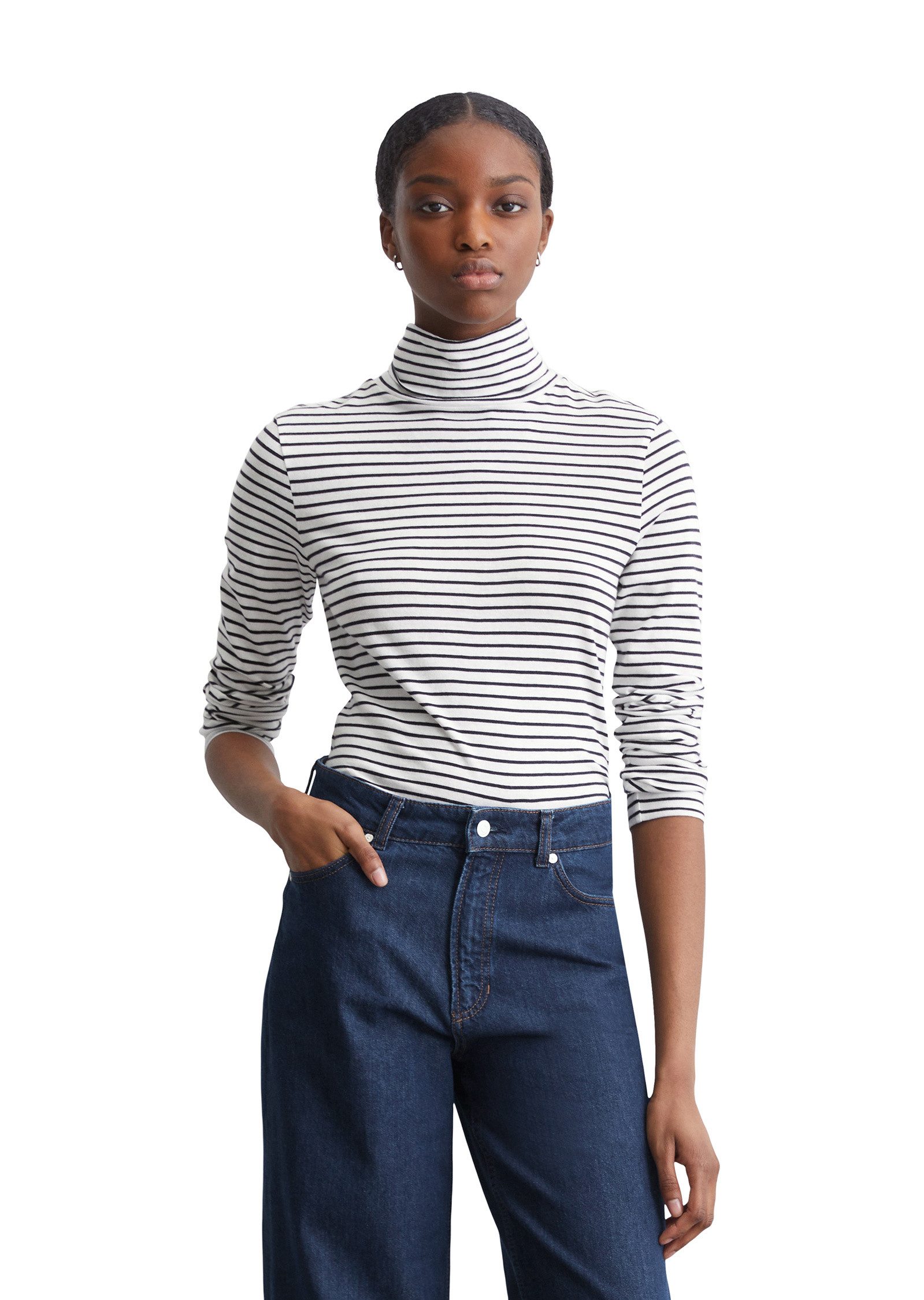 Langarmshirt aus softem Organic Cotton-Jersey