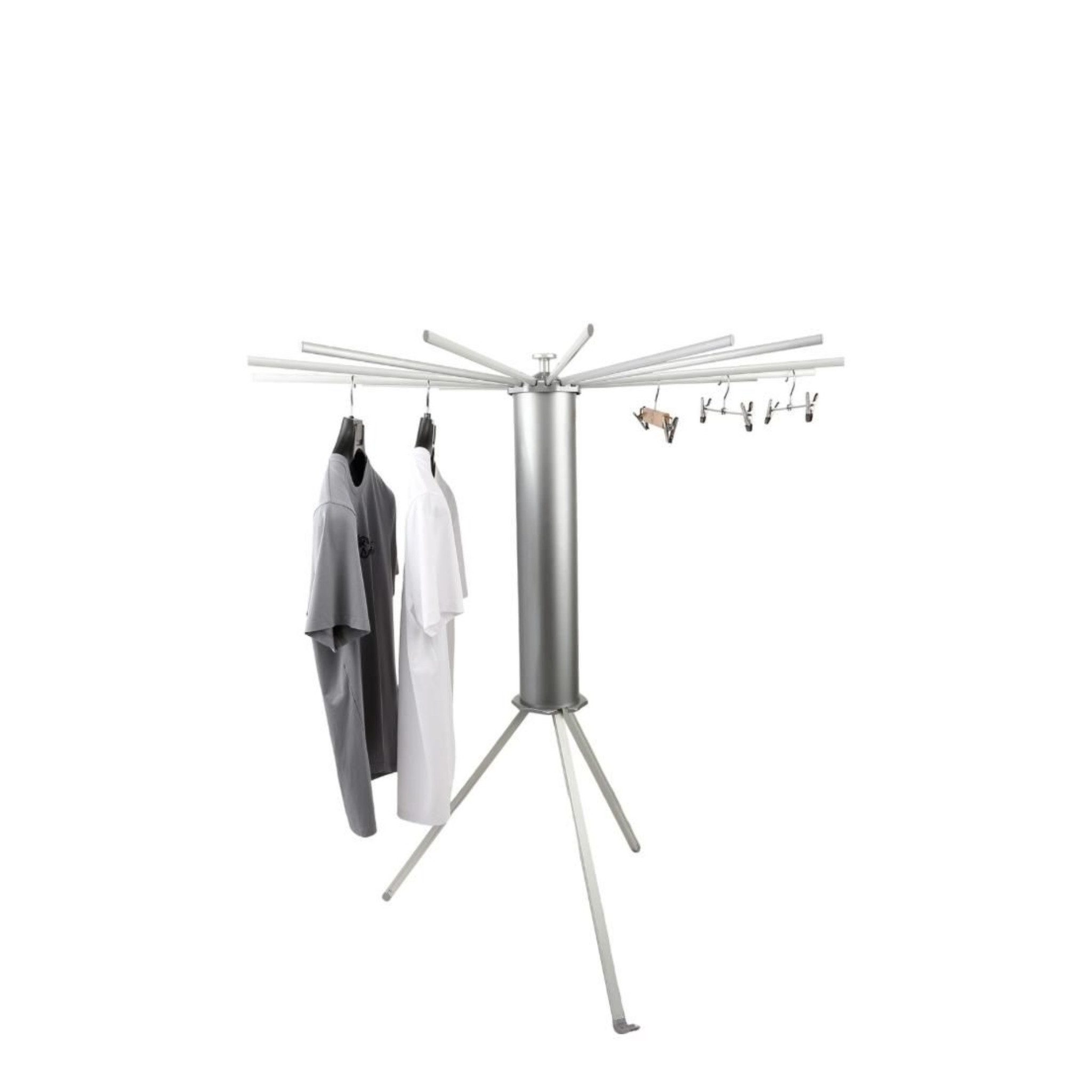 IMEX Wäscheständer IMEX Octopus klappbarer Wäscheständer aus Aluminium Kunststoff