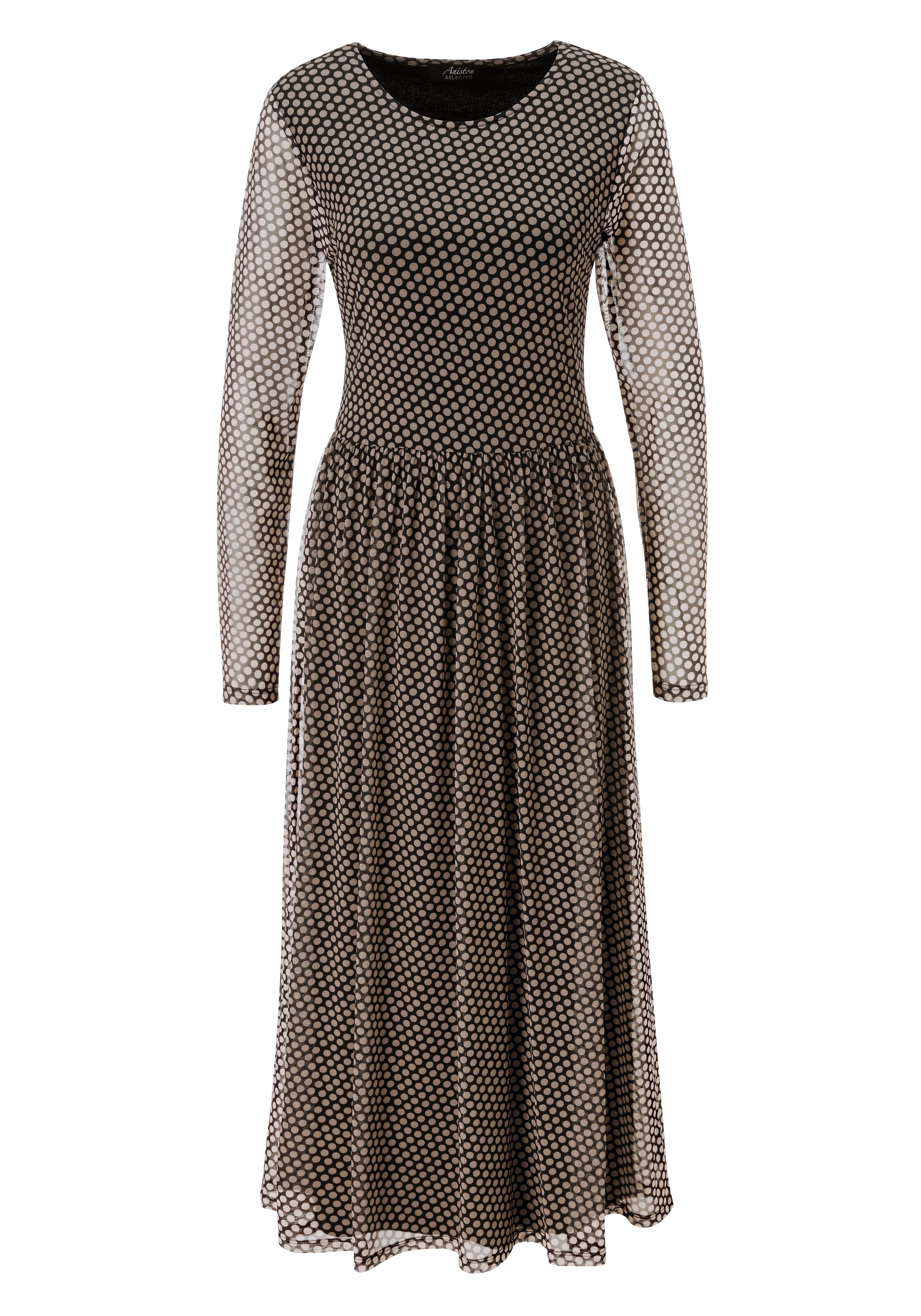 Aniston SELECTED Maxikleid in Mesh-Qualität und Gummizug in der Taille - NEUE KOLLEKTION – Bild 5 von 5