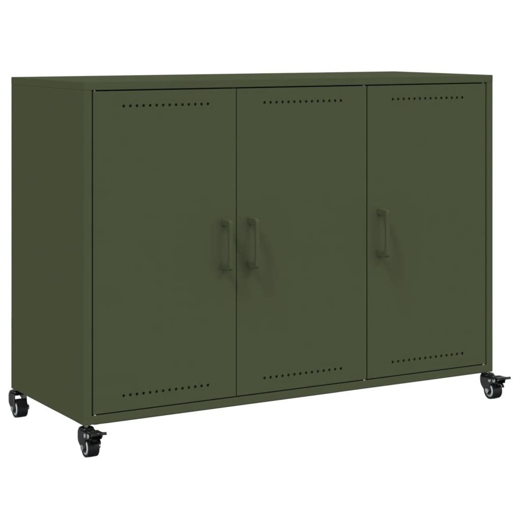 vidaXL Sideboard Sideboard Olivgrün 100,5x39x72 cm günstig online kaufen