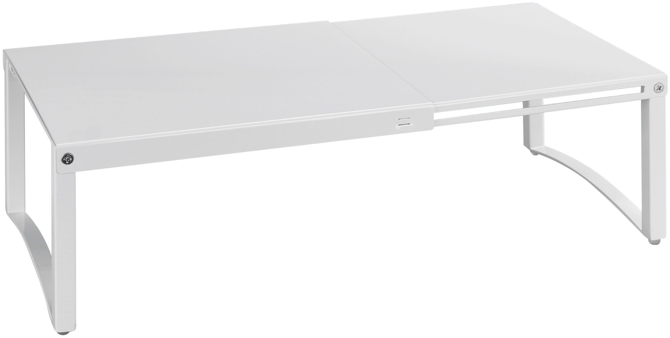 Maximex Schrankeinsatz Teleskop, ausziehbar von 30-54 cm, mehr Stauraum im Schrank, Tragkraft 5 kg