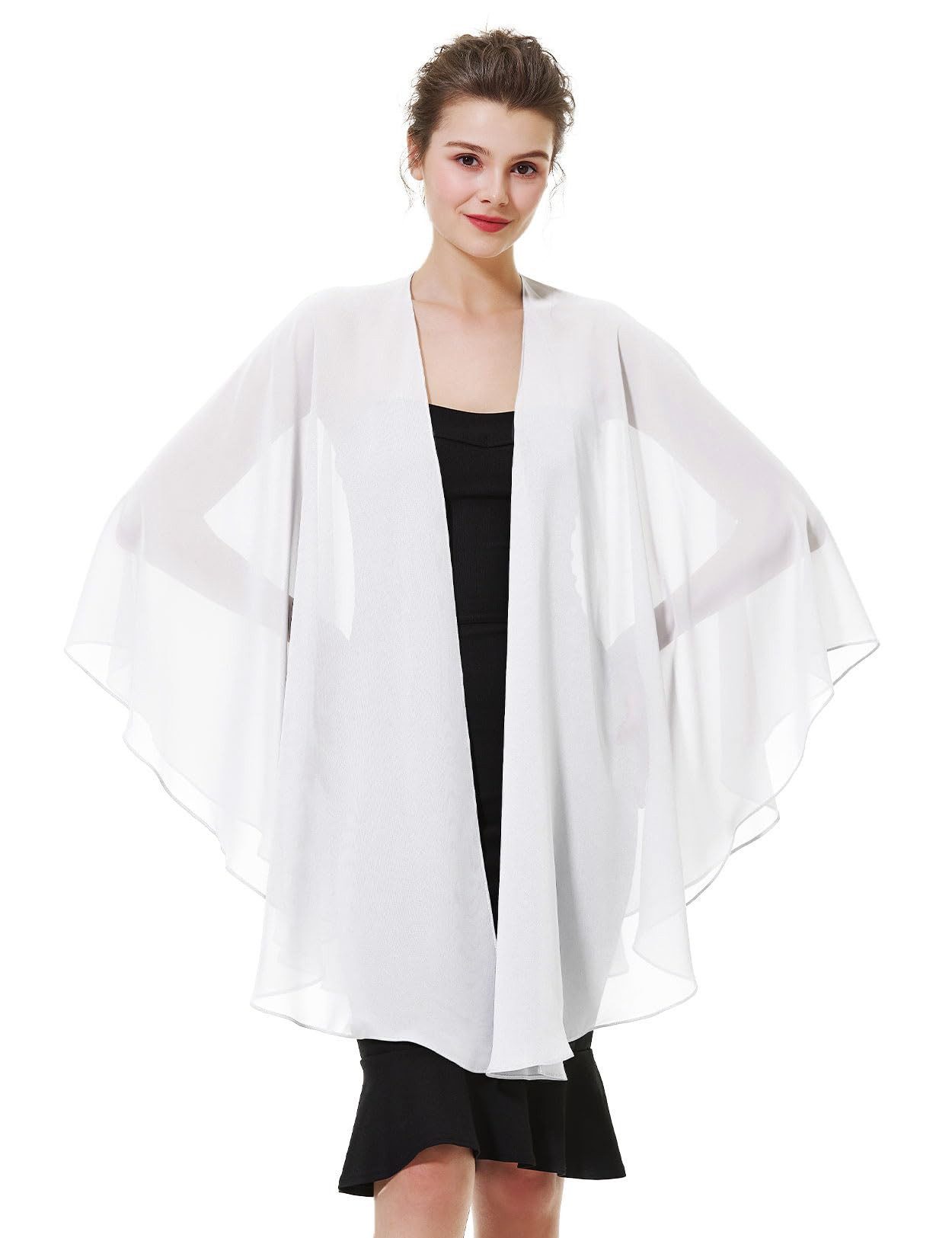 Coonoor Modeschal Chiffon Schal Damen - Seidenweich und Federleicht, Eleganter Halstuch Damen Schal - Premium, Pflegeleichtes