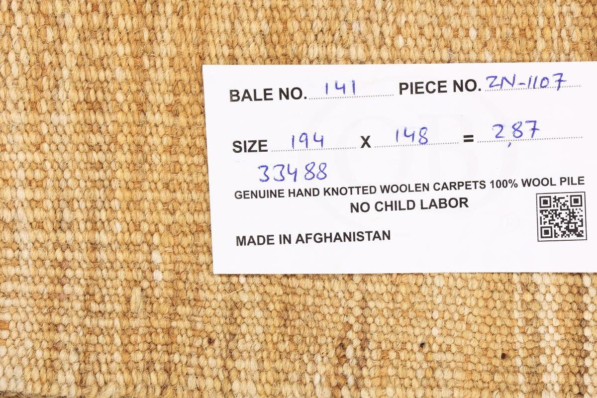 Orientteppich Kelim mm 148x194 Trading, Höhe: rechteckig, Flower Handgewebter Orientteppich, Afghan 3 Nain