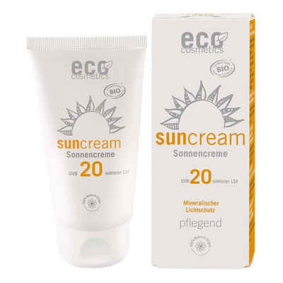 Eco Cosmetics Sonnenschutzcreme Sonnencreme - LSF20 75ml