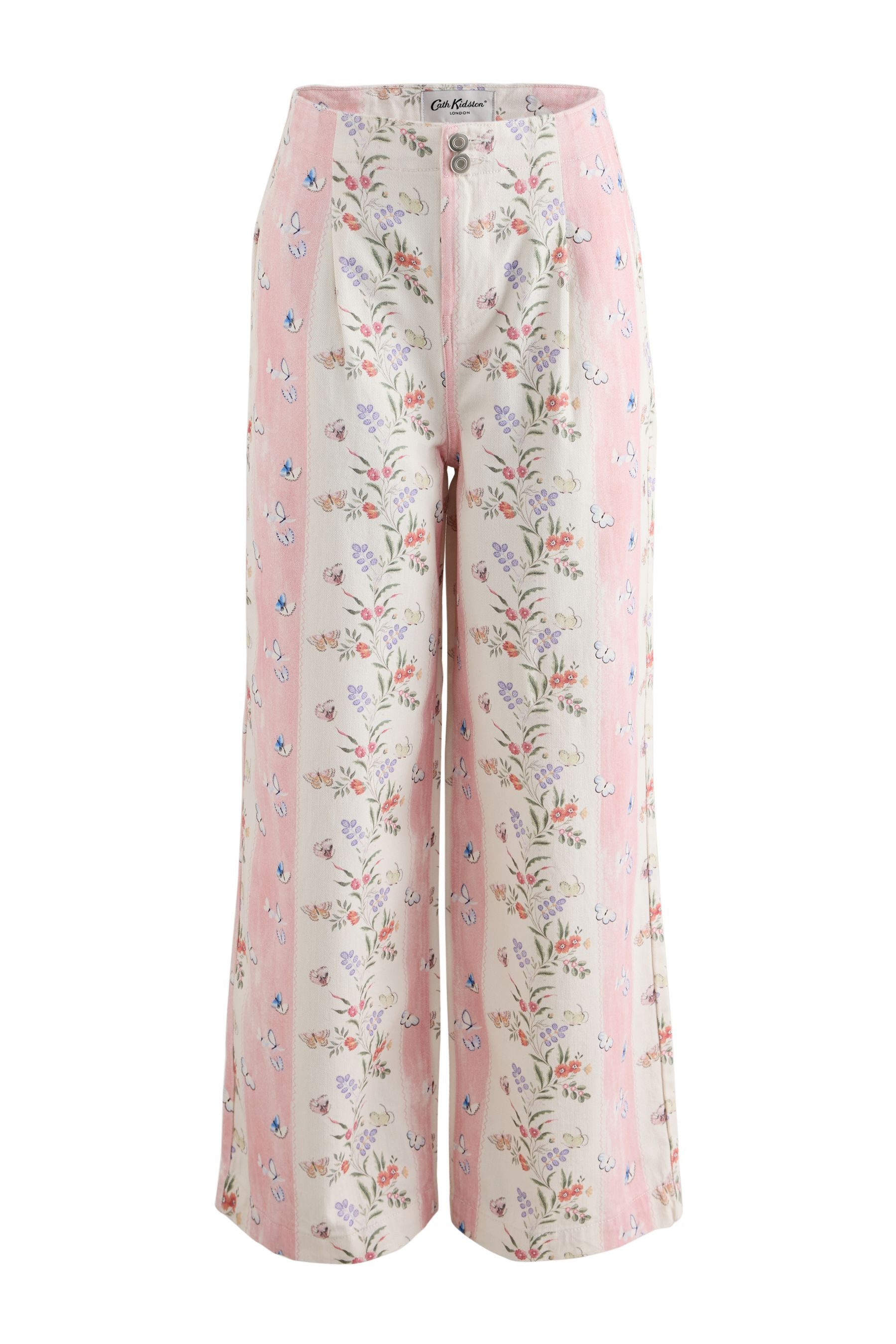 Cath Kidston Weite Jeans Cath Kidston Jeans mit weitem Bein (1-tlg)