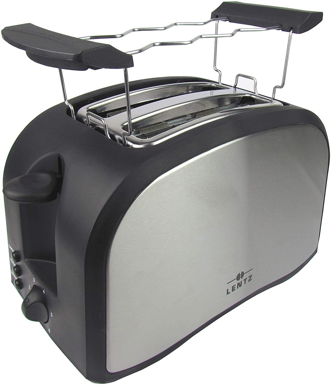Lentz Toaster LENTZ 2-Scheiben EDS Toaster 800 Watt Toastautomat