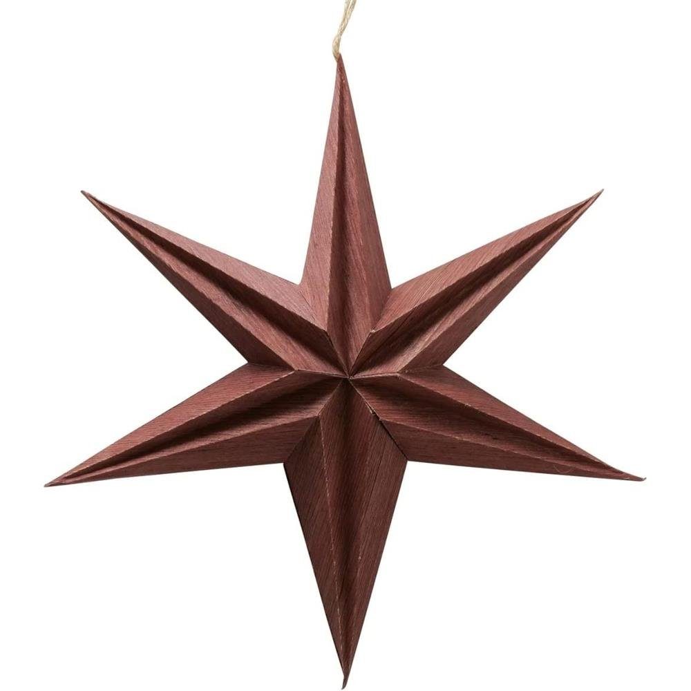 BOLTZE Hängedekoration Dekoanhänger Kassia Stern, 30 cm Weihnachtsdekoration
