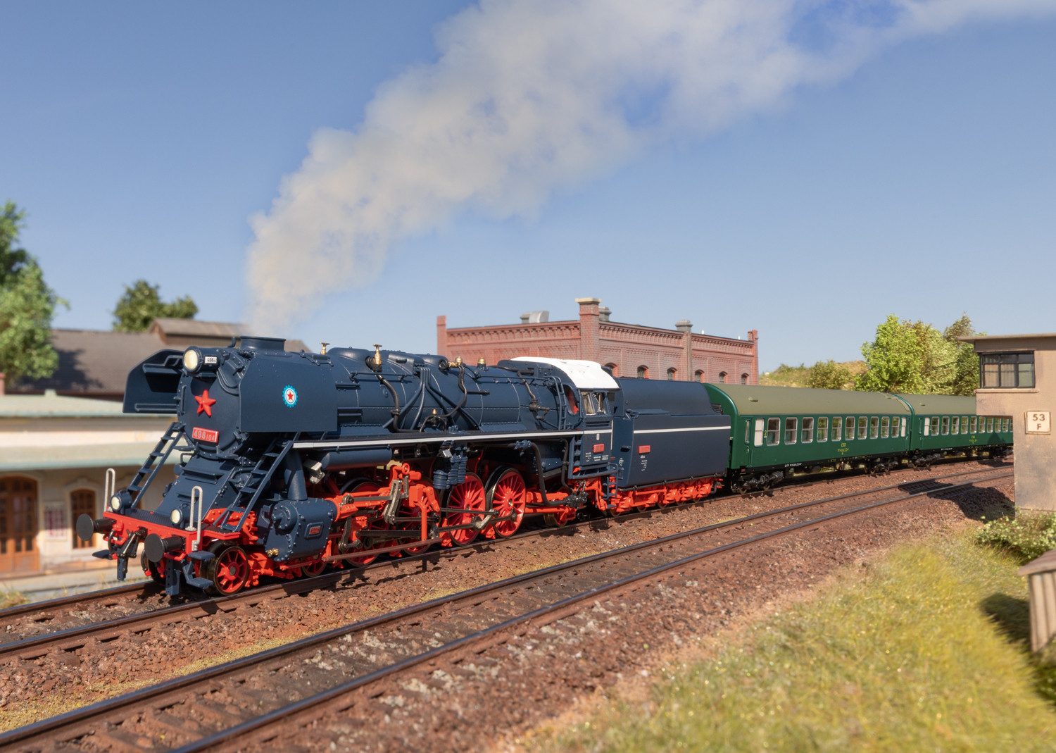 Märklin Modelleisenbahn Startpaket Zugset Museumszug mit Albatros - 26498, Spur H0, mit Sound und Licht; Made in Europe