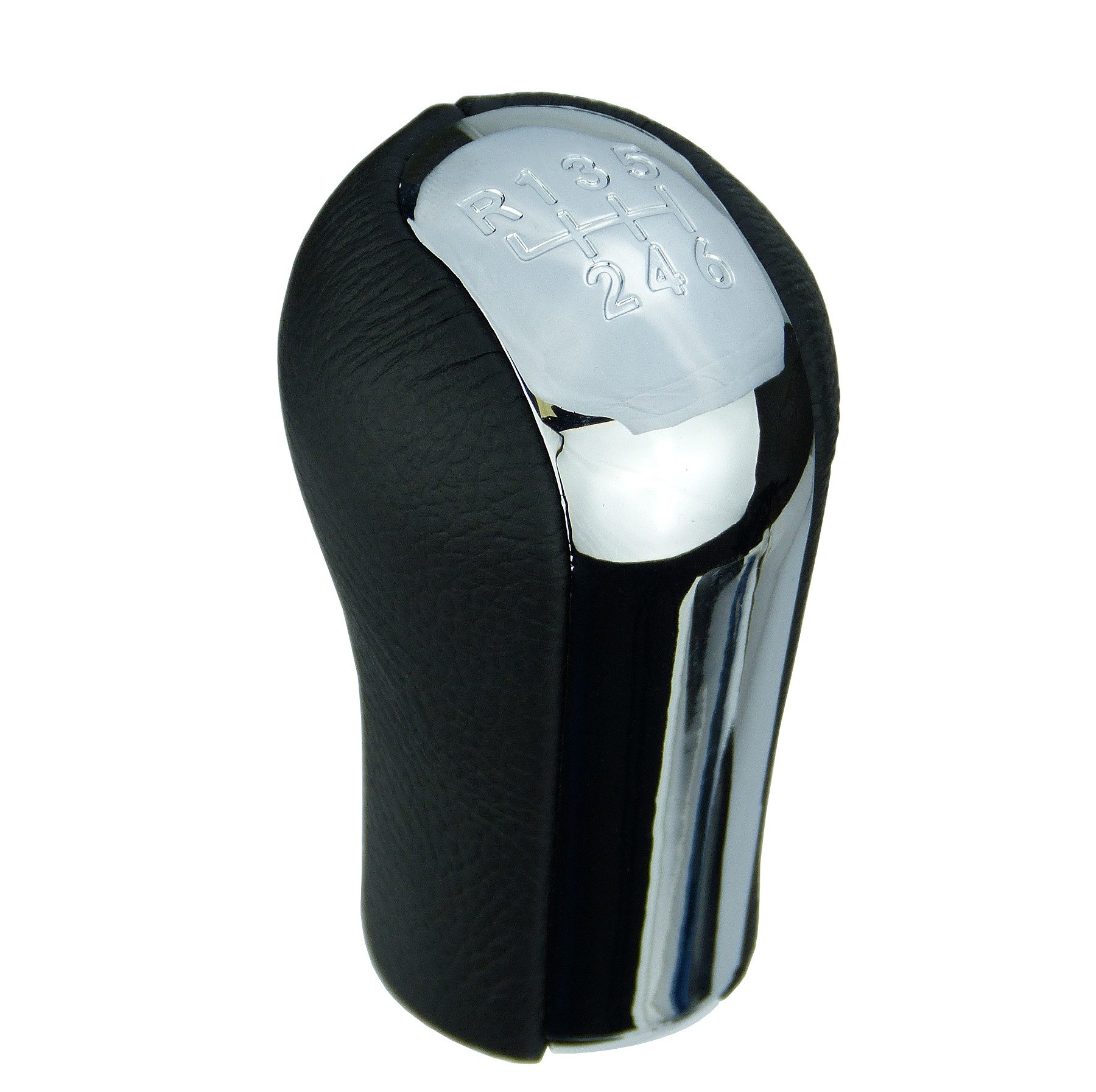 L & P Car Design Schalthebel Schaltknauf für Toyota Auris Aygo Avensis Corolla RAV4 Yaris Verso (Set, 1 St., Schaltknauf + Einbauzubehör), Plug&Play Montage