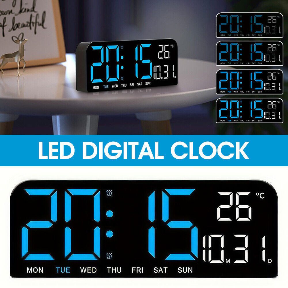 Refined Living Wecker Digitaler LED Wecker günstig online kaufen
