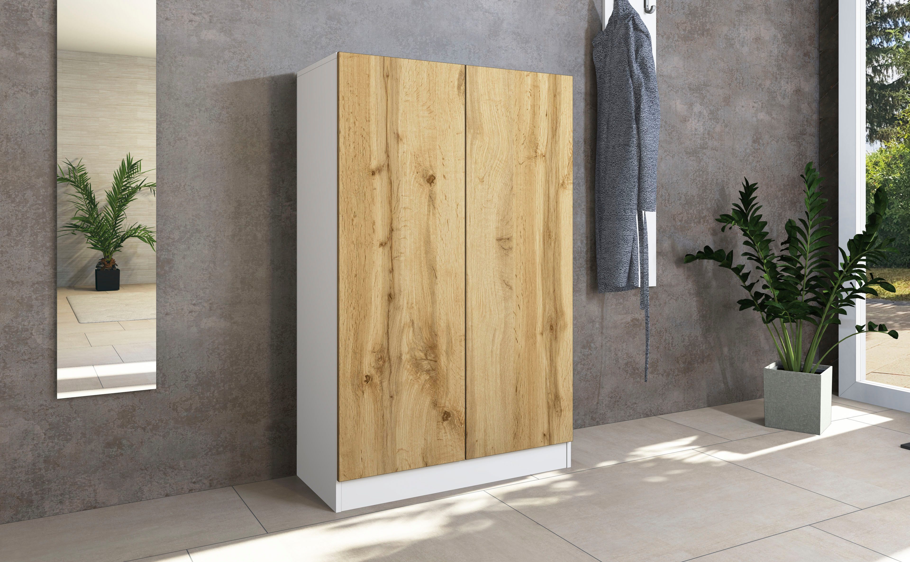 borchardt Möbel Schuhschrank Vaasa, Schuhregal mit 6 Fächern, höhenverstell günstig online kaufen