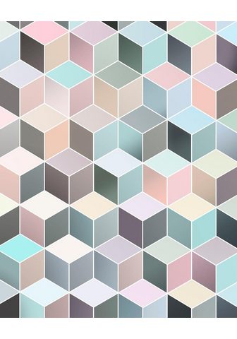 KOMAR Обои »Pure Cubes Pastel«