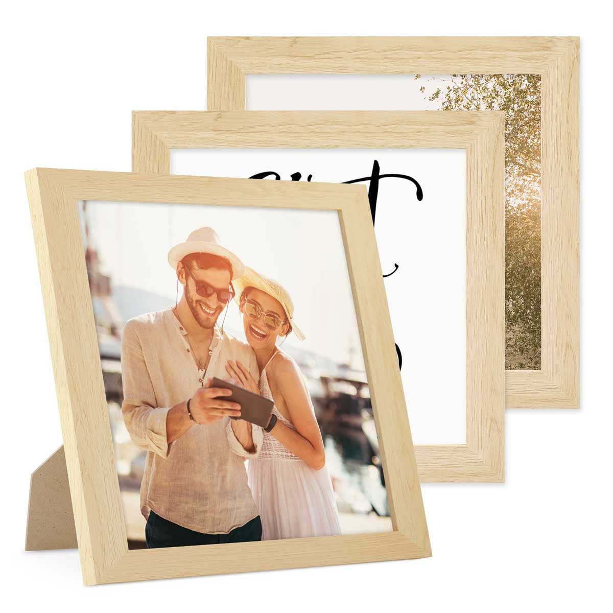 PHOTOLINI Bilderrahmen 3er Set breite Rahmen, günstig online kaufen