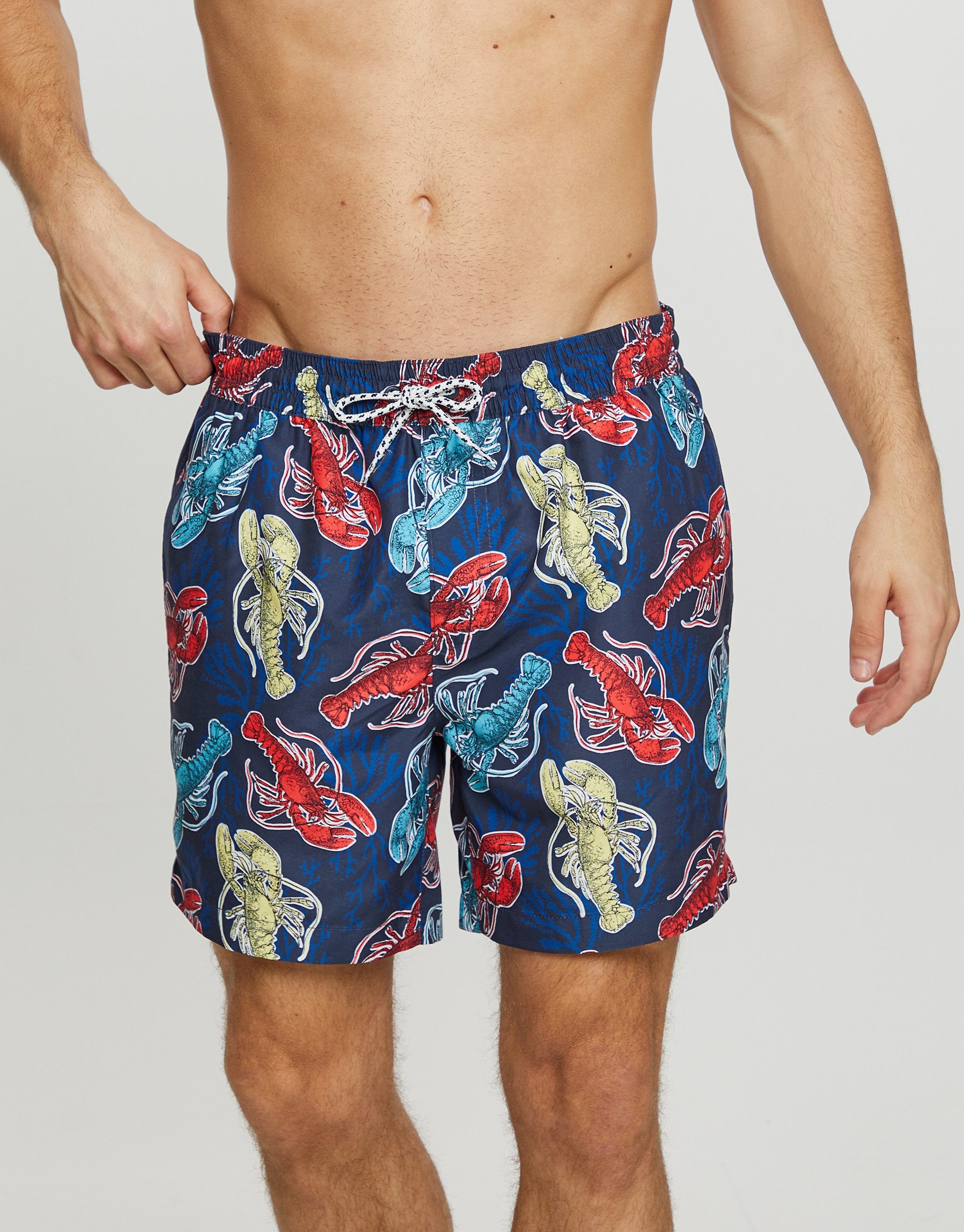 Threadbare Badehose Lobby mit tollen Prints