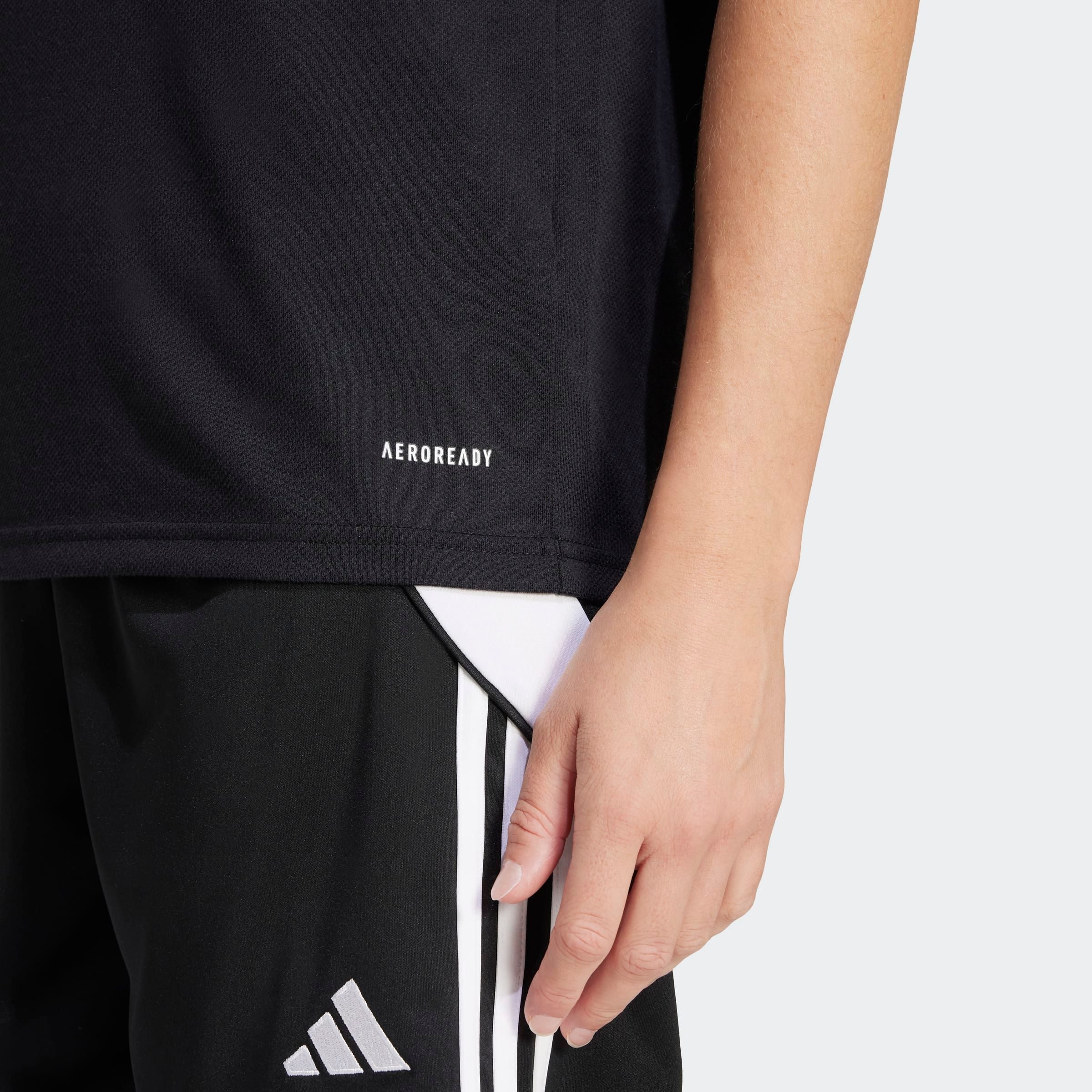 adidas Performance Poloshirt SQUADRA25 COTTON mit Druckknopfverschluss – Bild 4 von 5