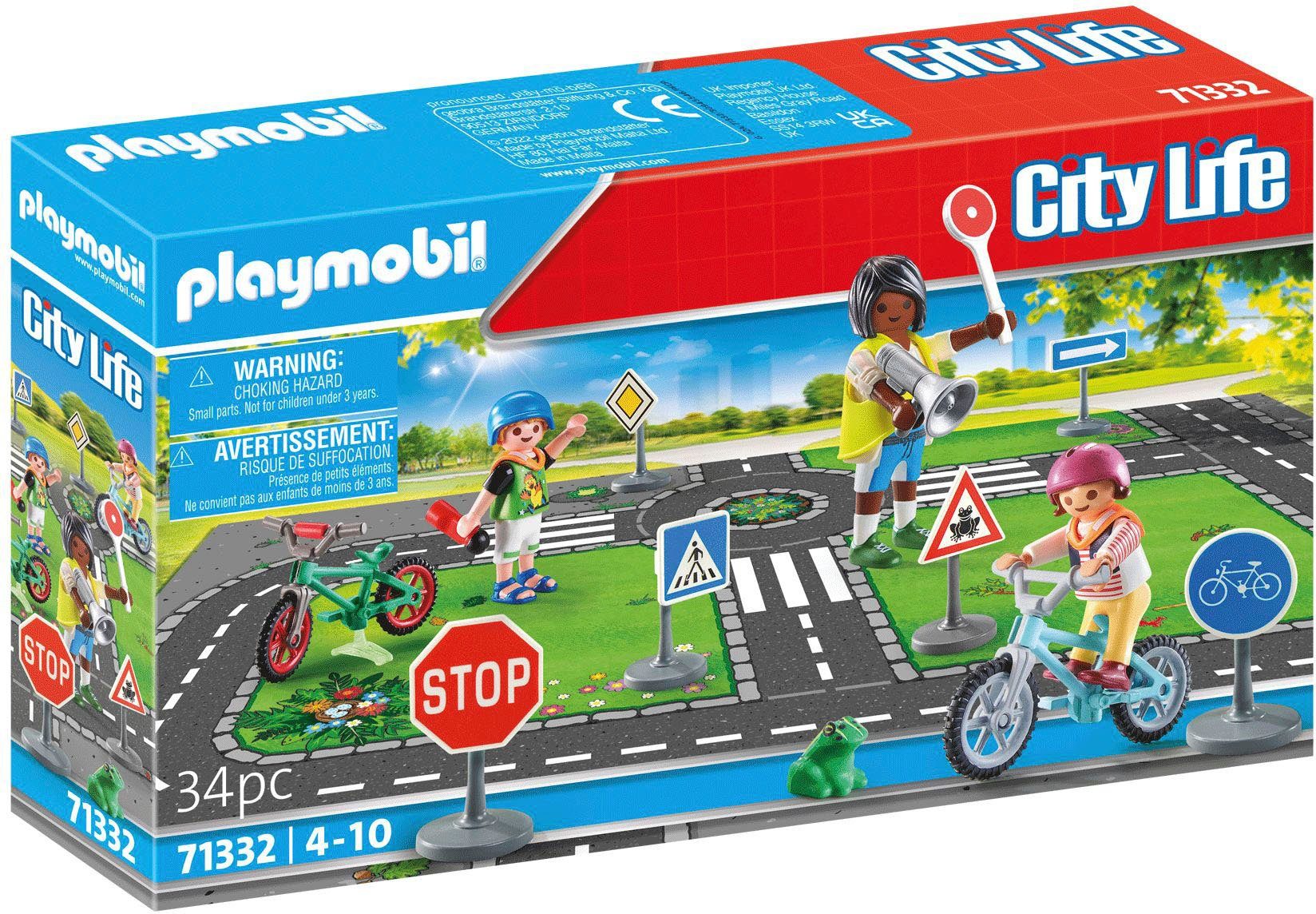 Playmobil® Fahrradparcours (71332), My City Life Konstruktions-Spielset, (3 günstig online kaufen