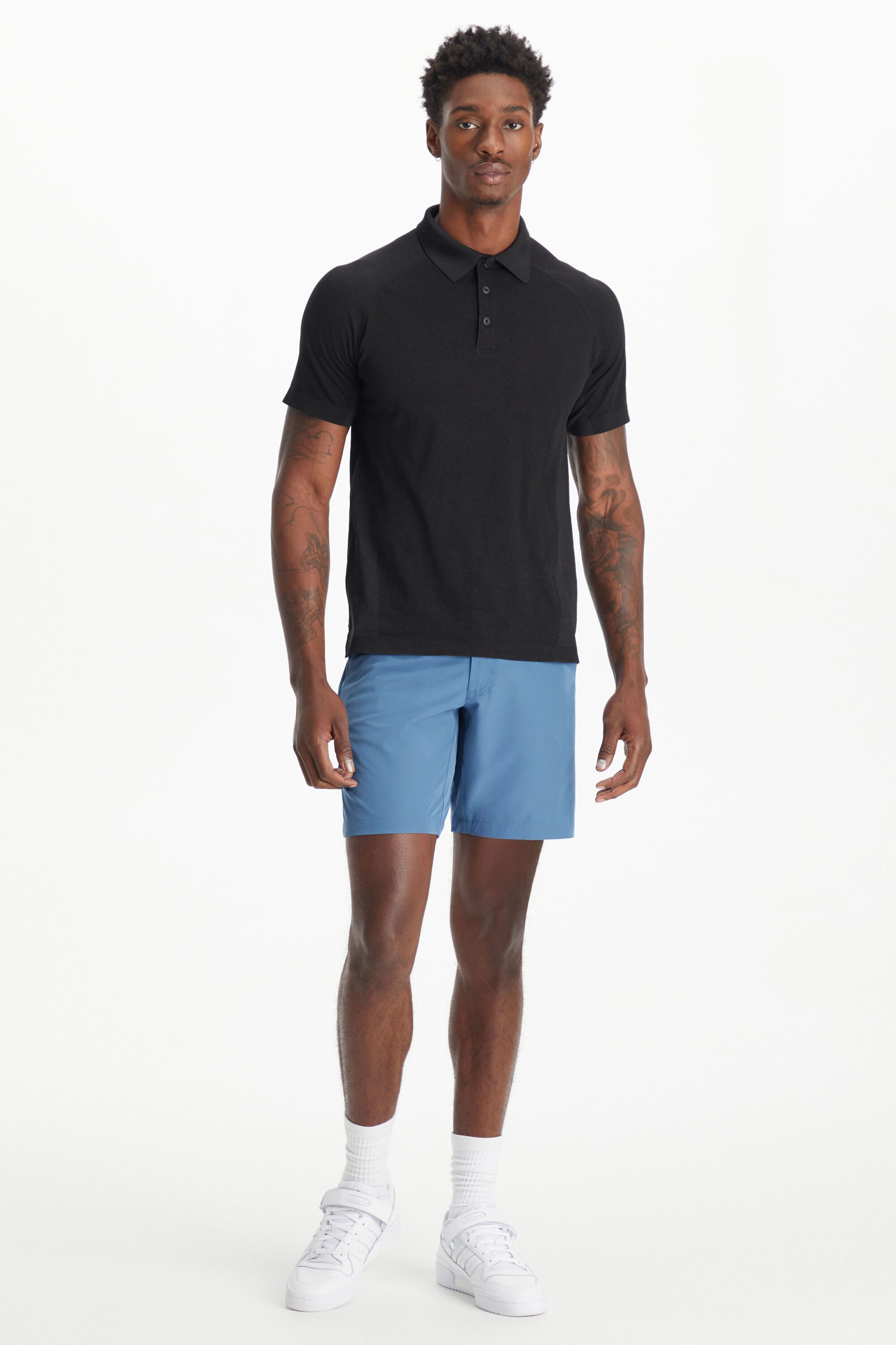 Fabletics Poloshirt The Training Day (1-tlg) aus ultraleichtem, schweißableitenden Performance-Stoff