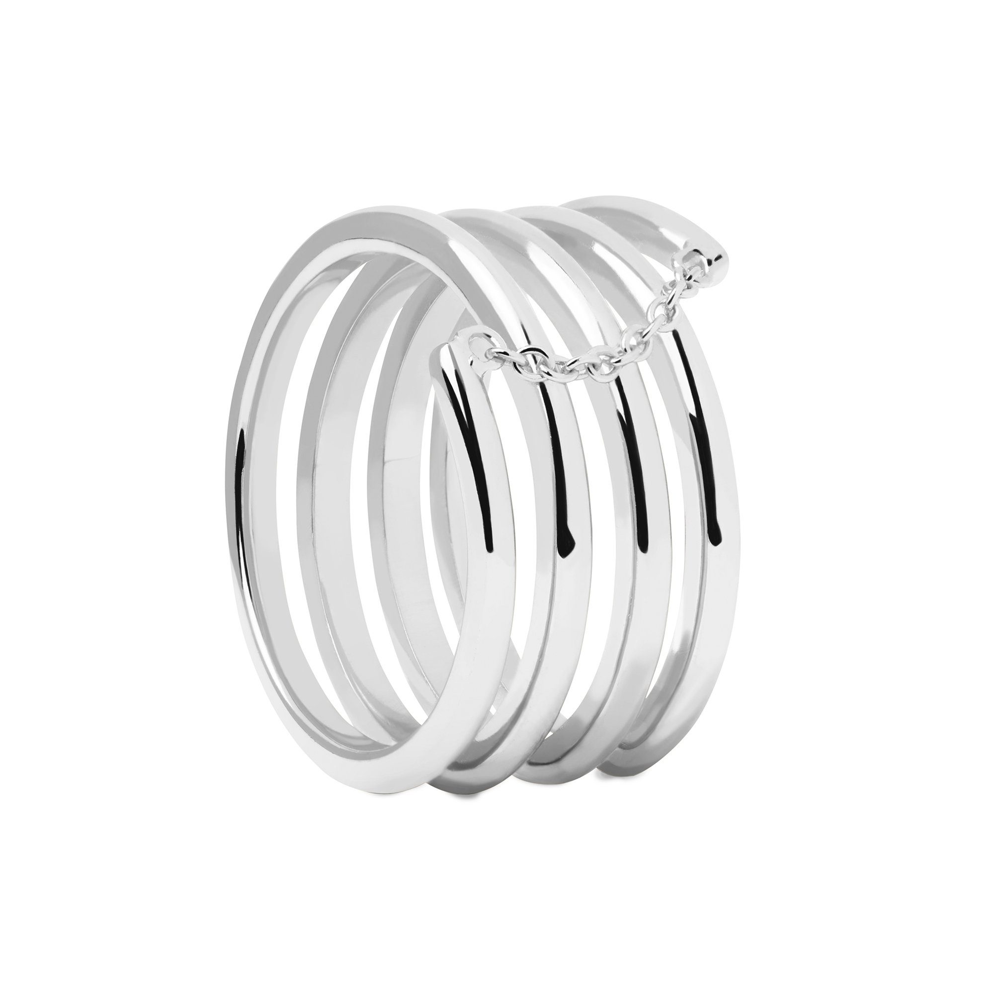 P D Paola Fingerring 925er Sterlingsilber