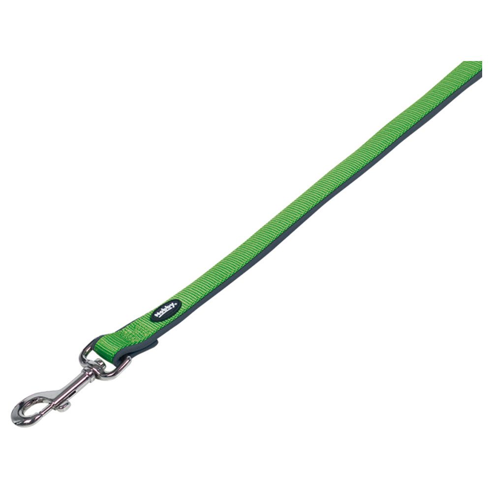 Nobby Hundeleine Leine Classic Preno neongrün/grau