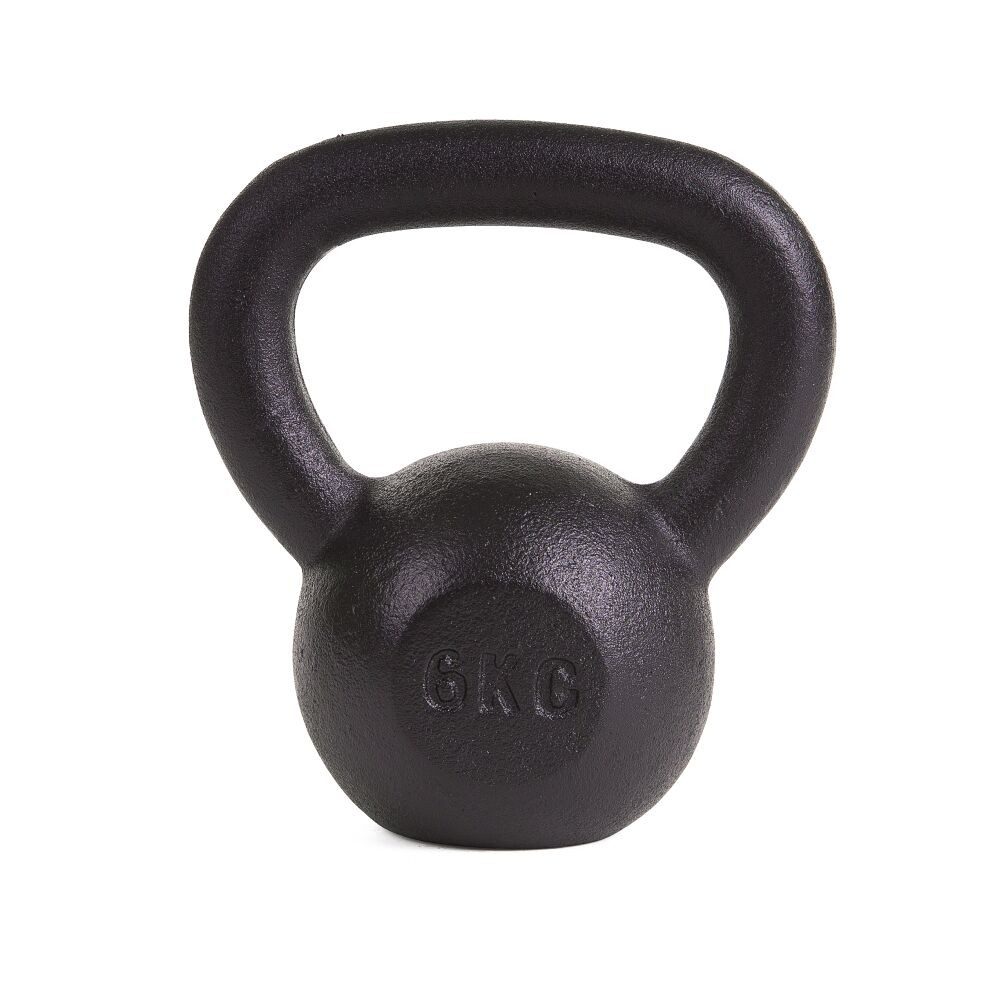 Sport-Thieme Kettlebell Kettlebell Pulverbeschichtet, Steigerung der koordinativen Fähigkeiten und Schnellkraft