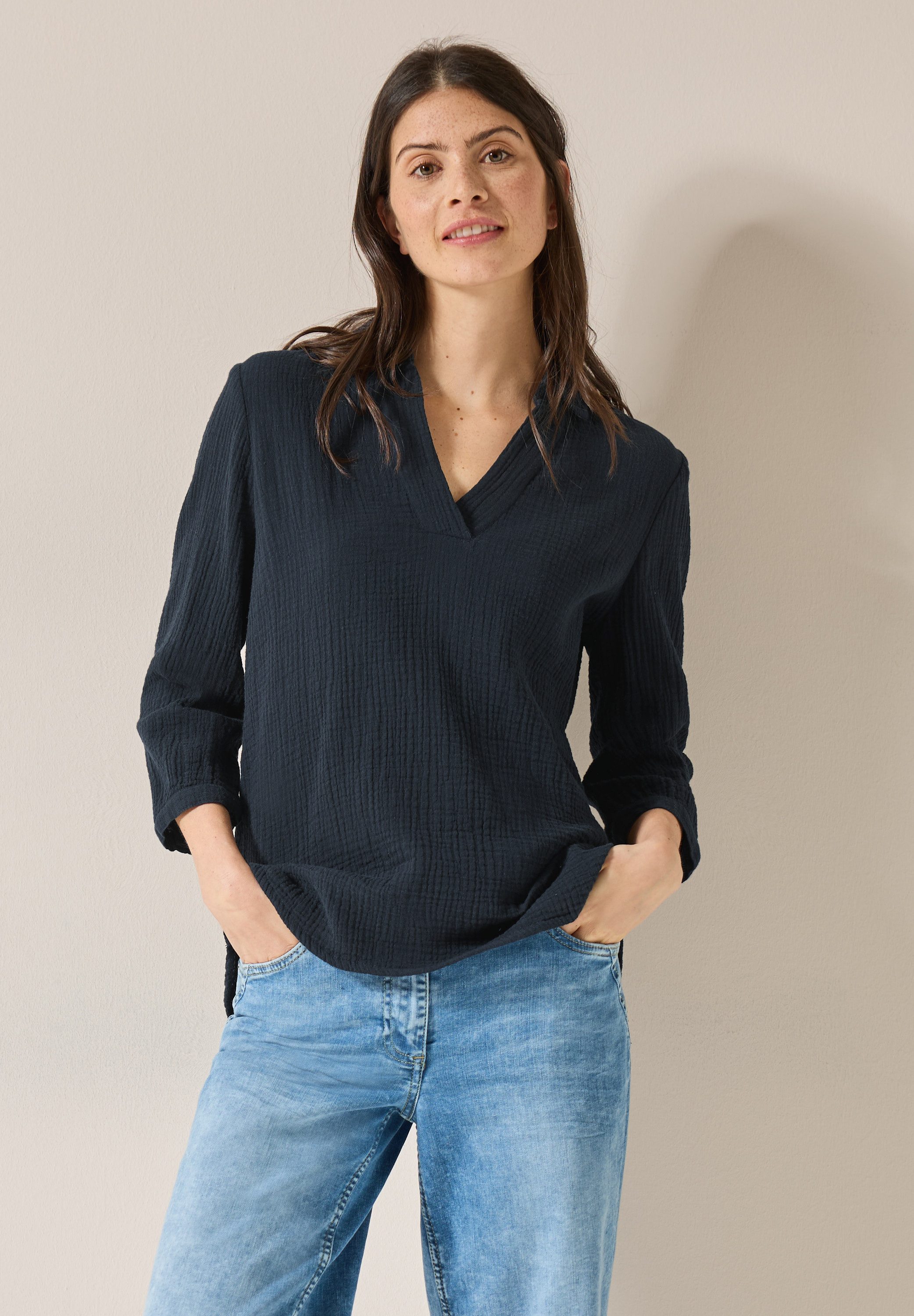 Klassische Bluse