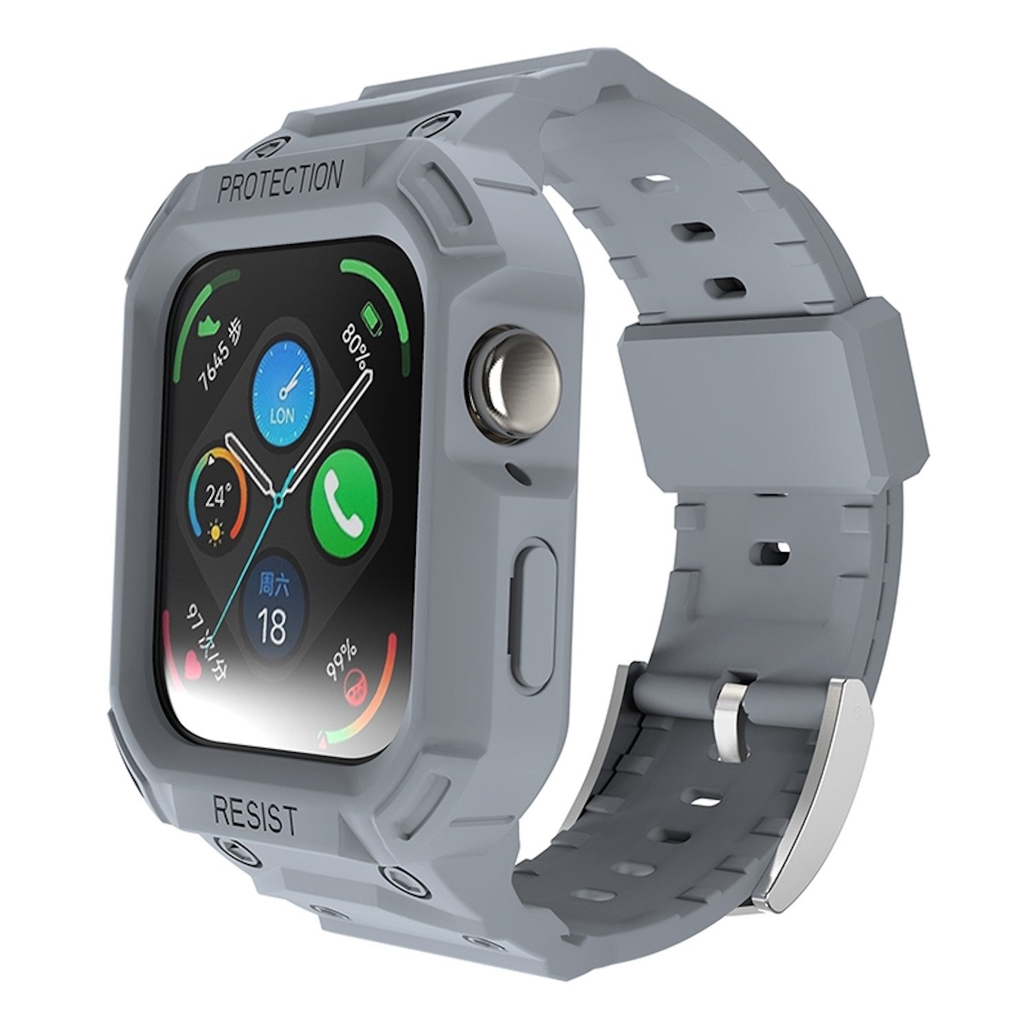 Wigento Smartwatch-Armband Für Huawei Watch Fit 3 TPU Arm Band mit integrie günstig online kaufen