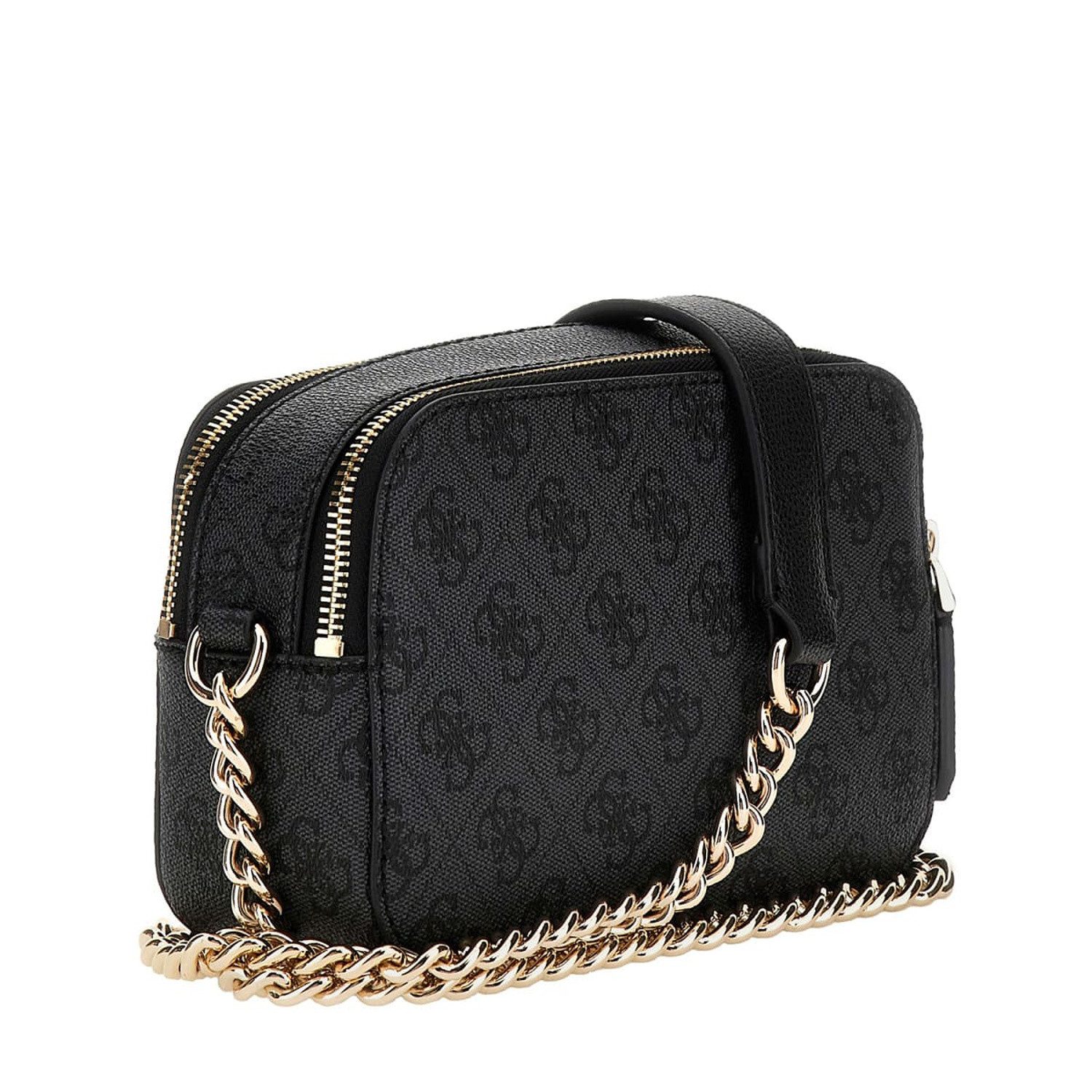 Guess Umhängetasche GUESS Schultertasche Noelle II Coal Logo (1, 1-tlg., 1) günstig online kaufen