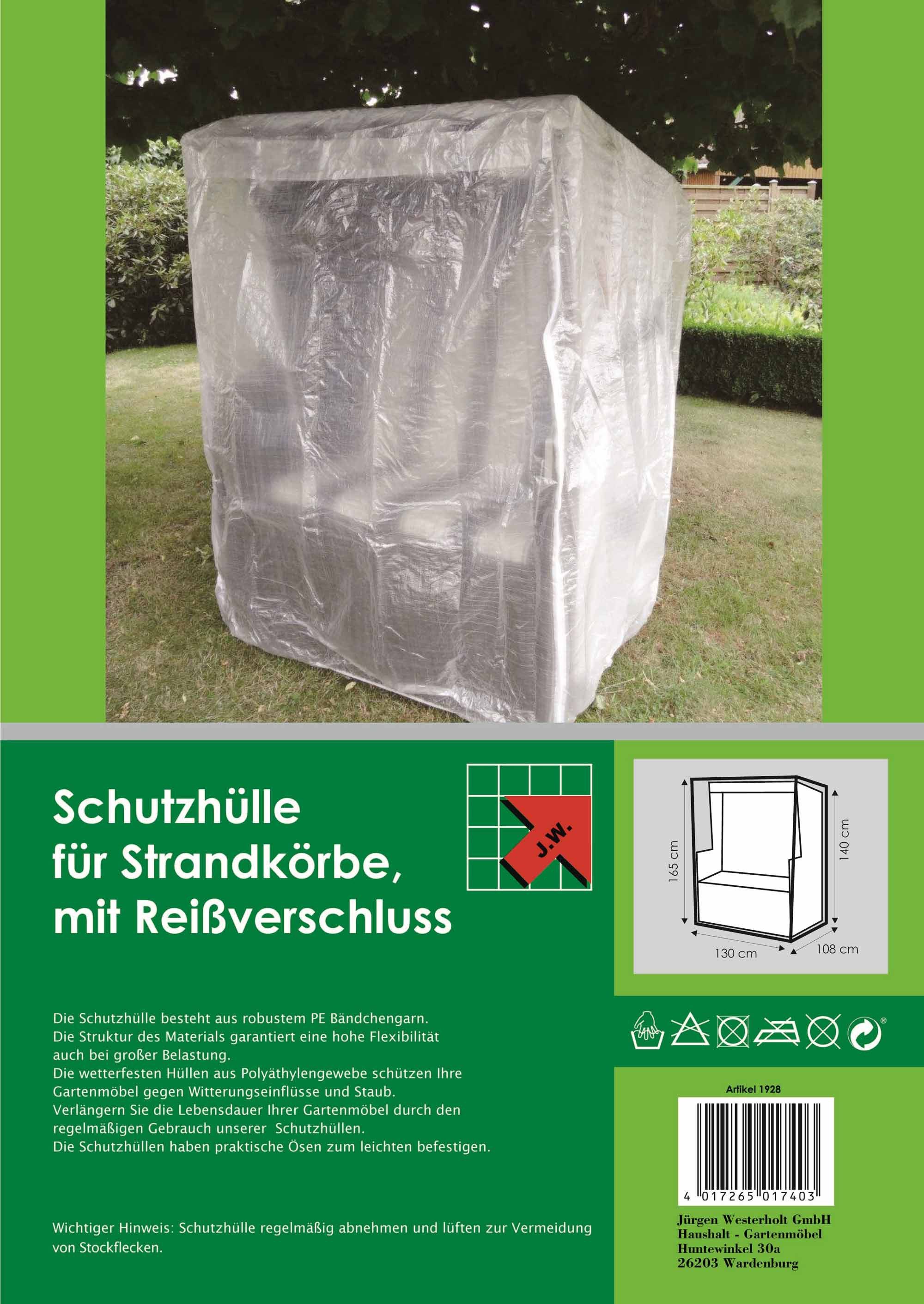 Jürgen Westerholt GmbH Strandkorb-Schutzhülle (1-St), Abdeckung günstig online kaufen