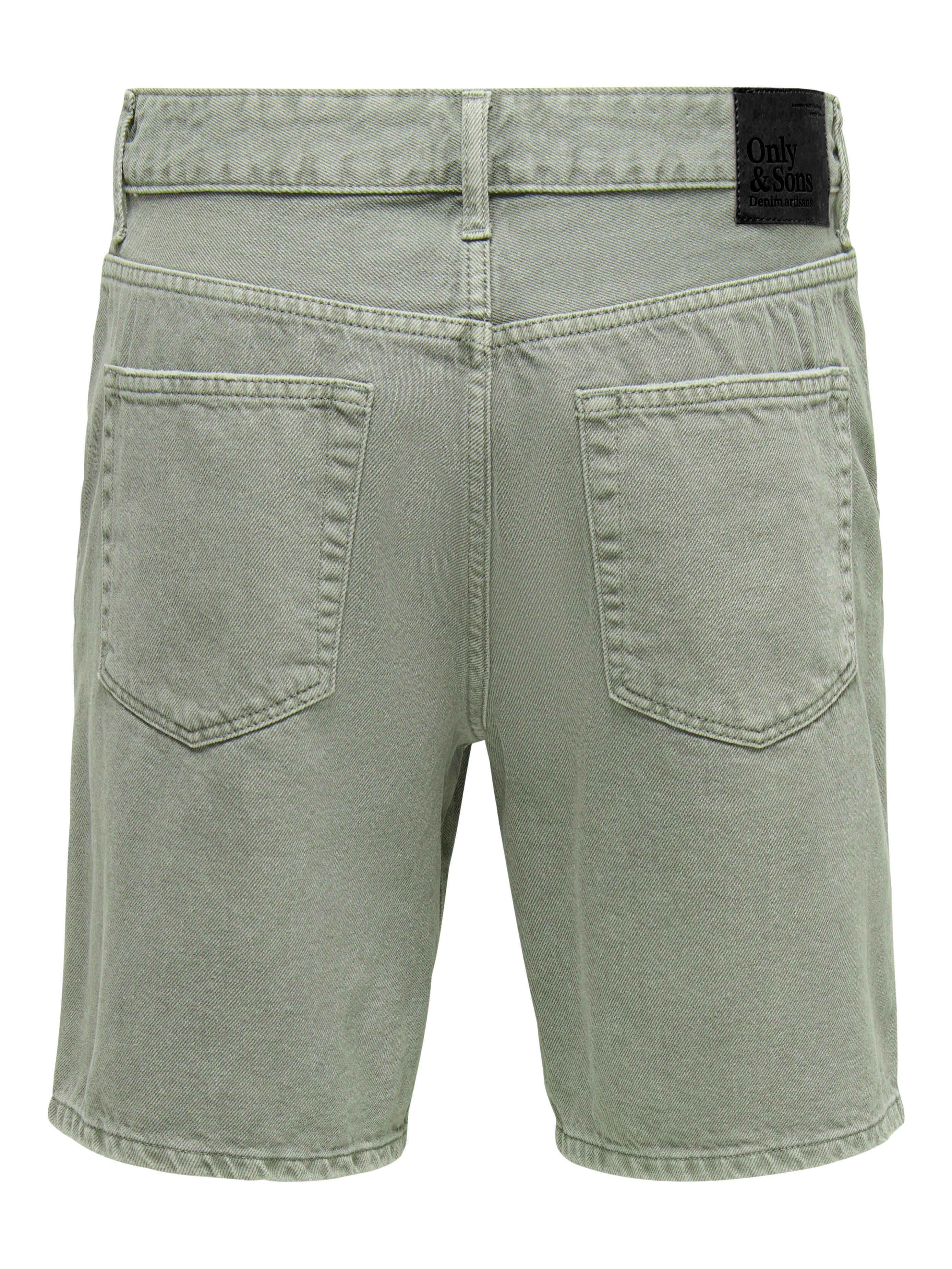 ONLY & SONS Shorts ONSEDGE GREEN 7979 TAI DNM SHORTS NOOS