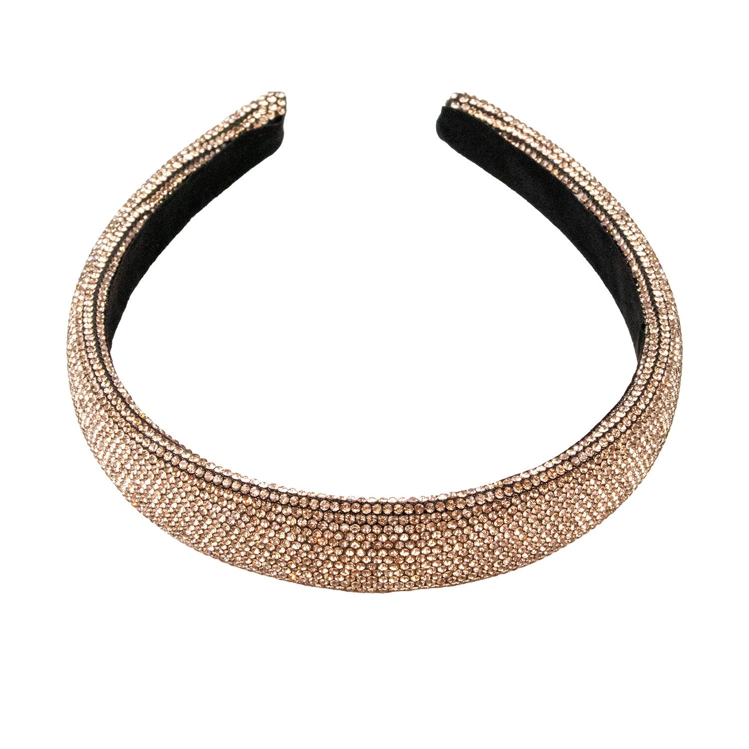 Trachtenland Diadem Strass Haarreif für Damen, Haarschmuck für Hochze