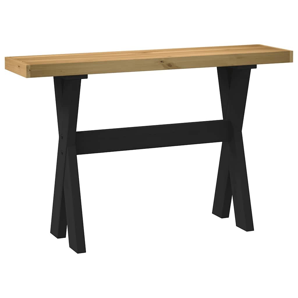 vidaXL Laptoptisch Konsolentisch NOAIN X-Form-Beine 120x30x75 günstig online kaufen