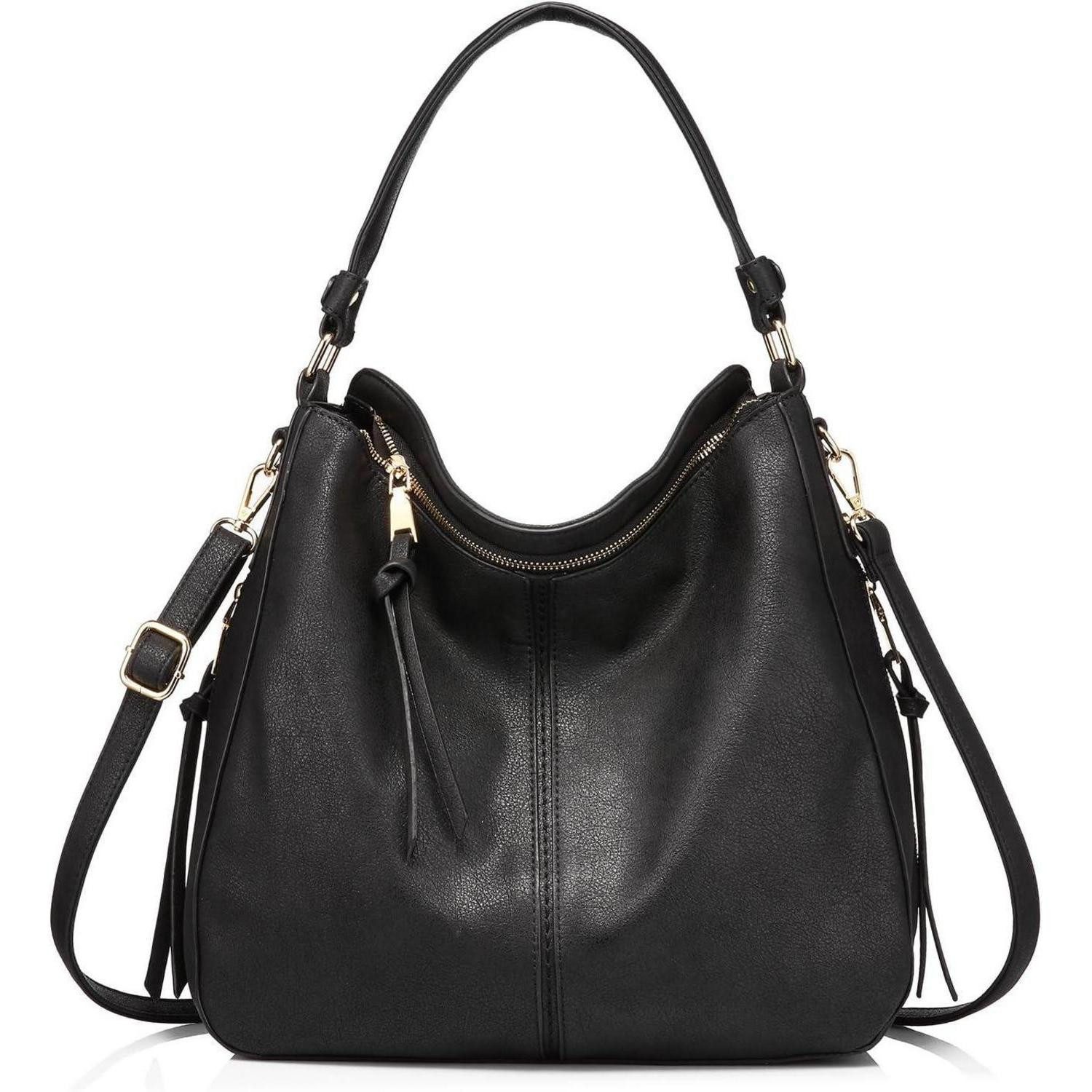 LuxusKollektion Handtasche Damen Handtasche Lederimitat Umhängetasche Designer Hobo Quasten