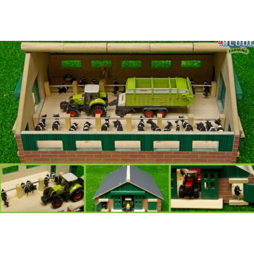 Kids Globe Spielwelt Farming - Kuhstall - mehrfarbig