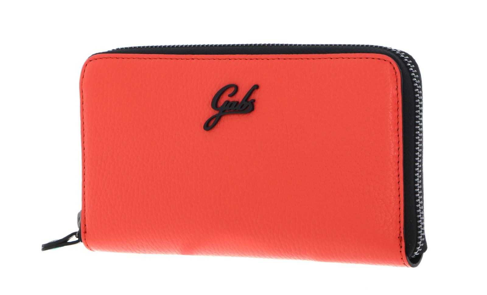 Gabs Geldbörse Ruga Black Wallet, aus echtem Kalbsleder