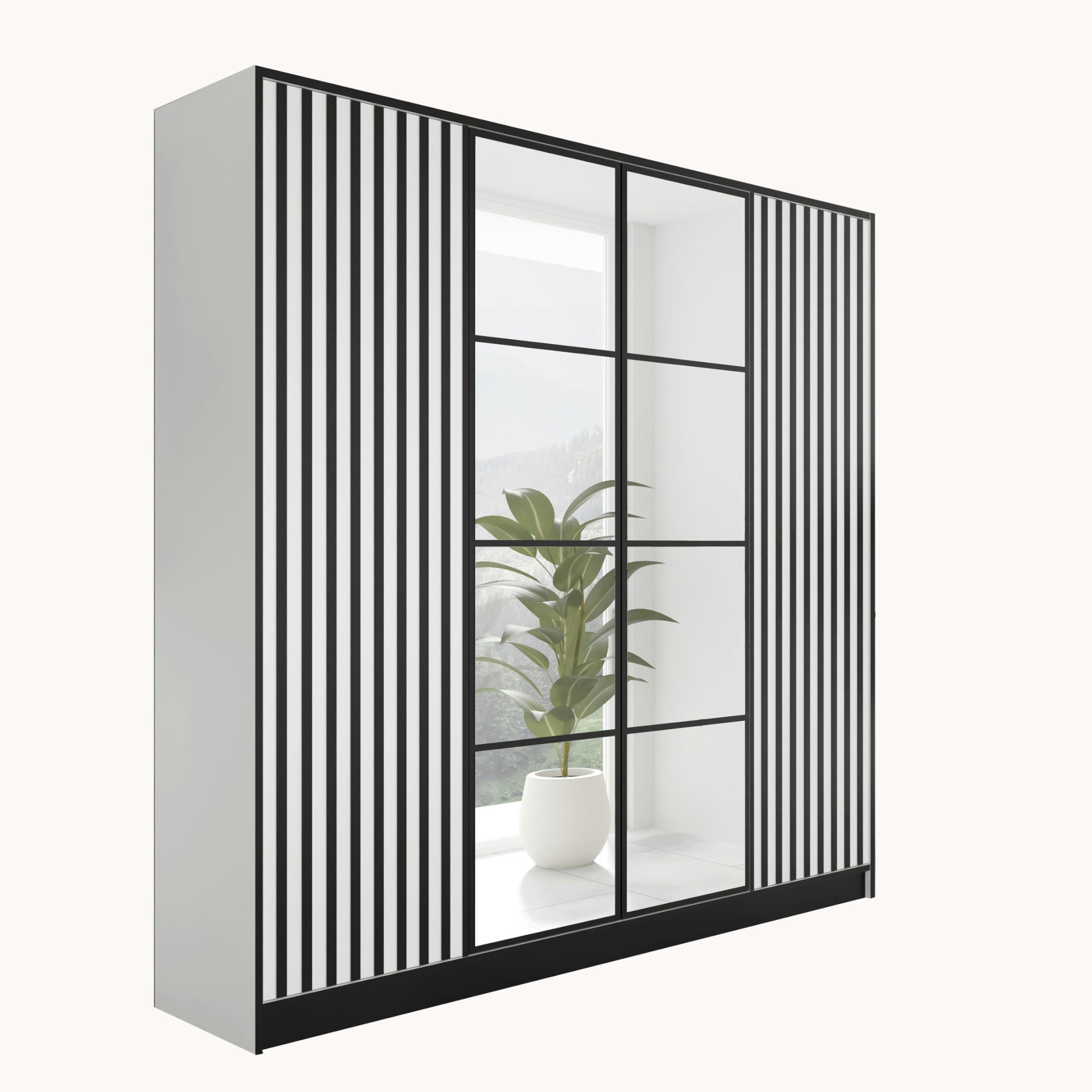 KIER FURNITURE Drehtürenschrank EDEN 206.4 x günstig online kaufen