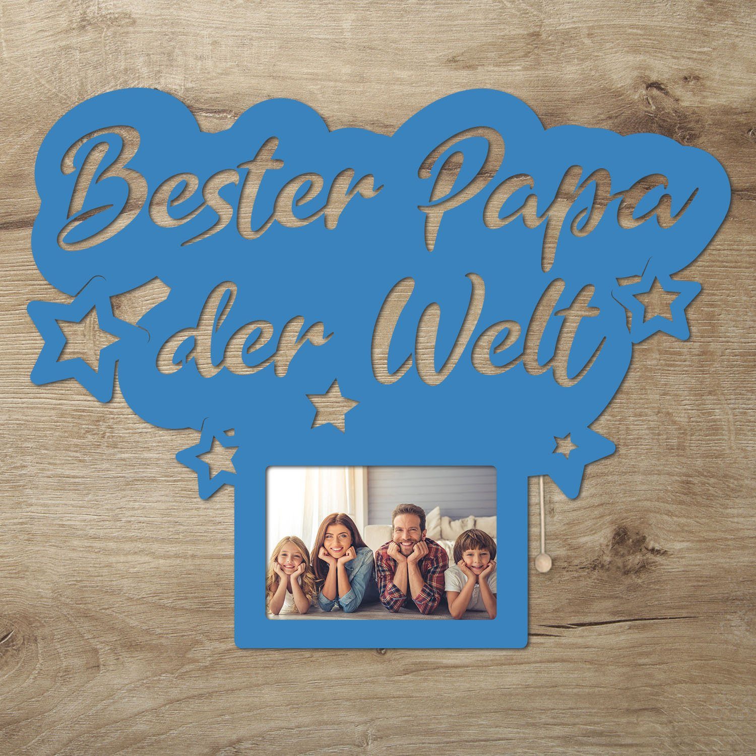 Namofactur LED-Bilderrahmen Bester Papa der Welt, günstig online kaufen