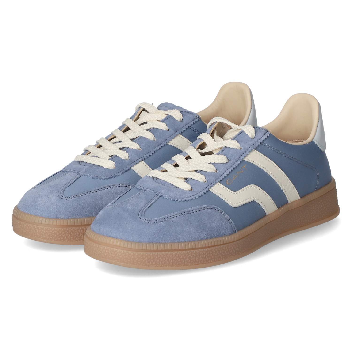 Gant Gant 32533198/G981 Damen Leder & Textil blau-kombi Schnürschuh