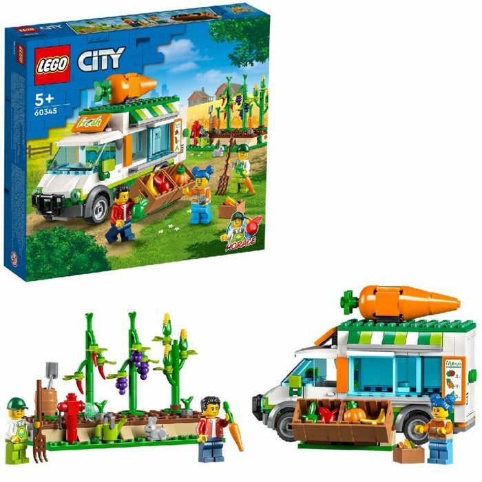 LEGO® Spielbausteine City Gemüse-Lieferwagen (Packung) AH8524