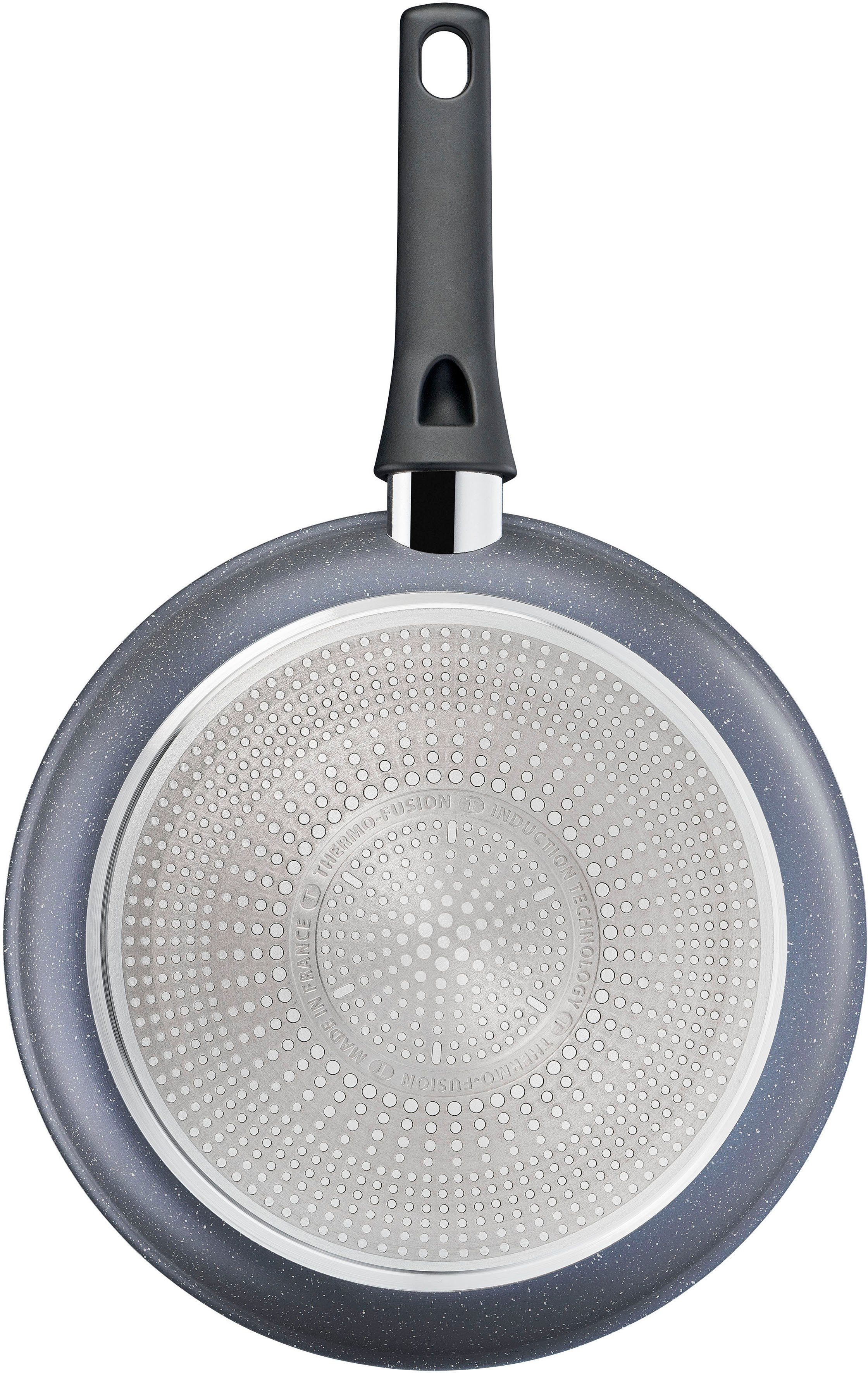 Tefal Bratpfanne Healthy Chef, Aluminium (1-tlg), Mineralia+Versiegelung, Thermo-Signal, Induktion