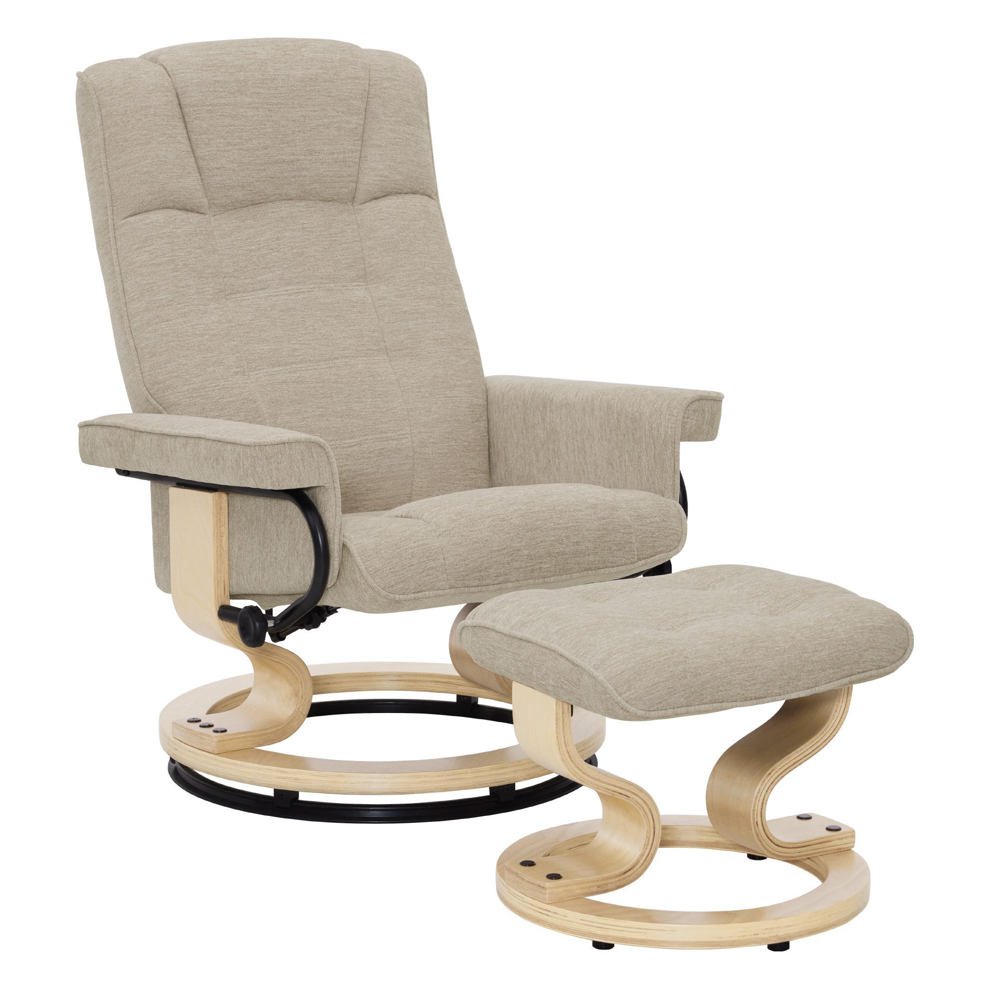 MCombo TV-Sessel M MCombo Relaxsessel mit Hocker Fernsehsessel 9019 (M MCom günstig online kaufen